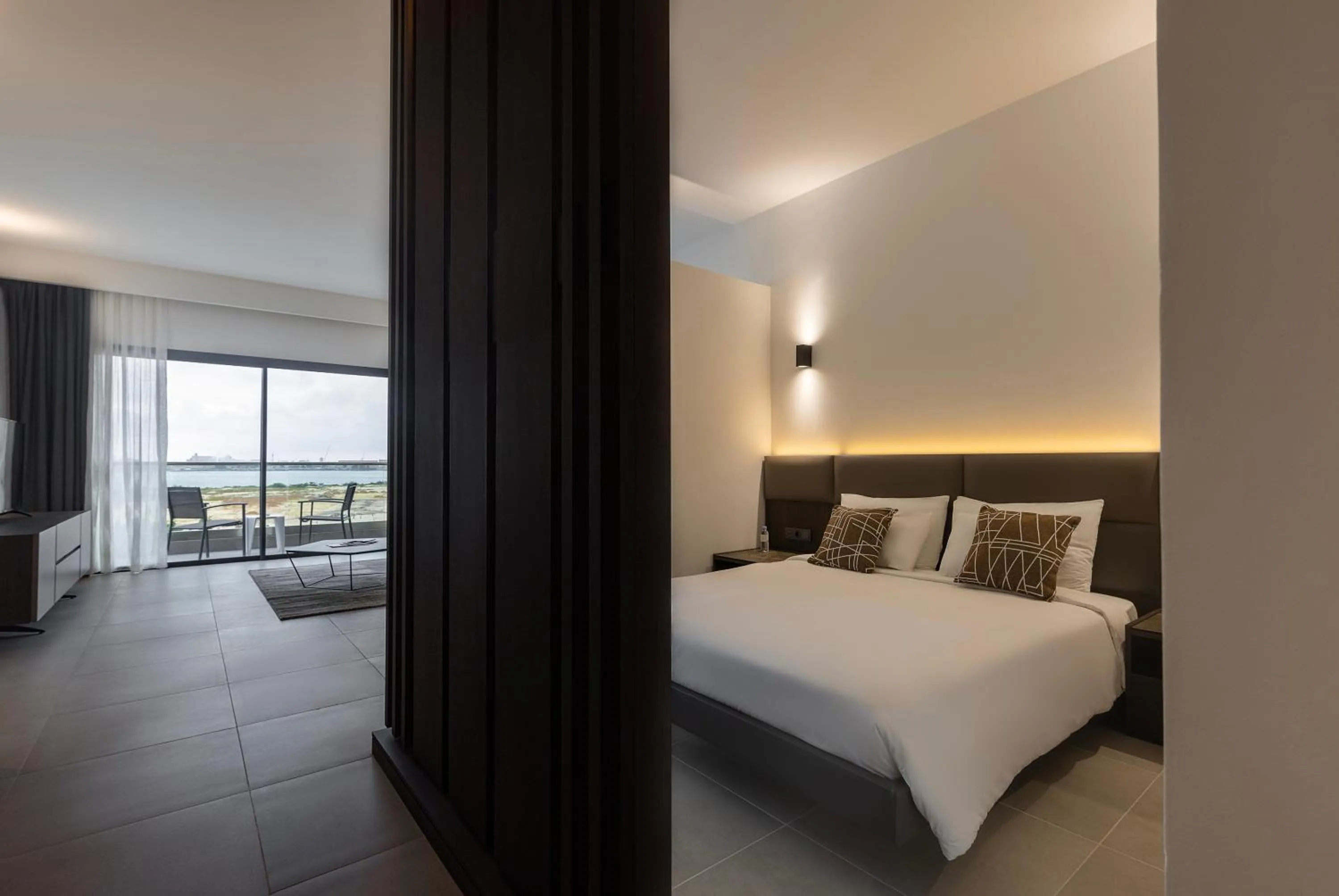 Bedroom, Bed in La Scala AppartHotel Abidjan