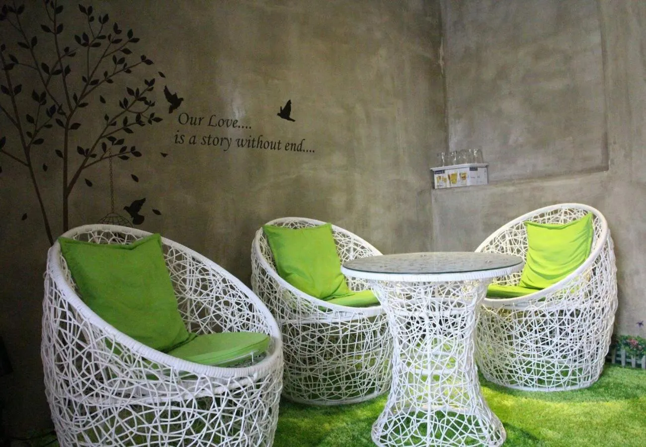 Seating area in Just In Boutique hotel