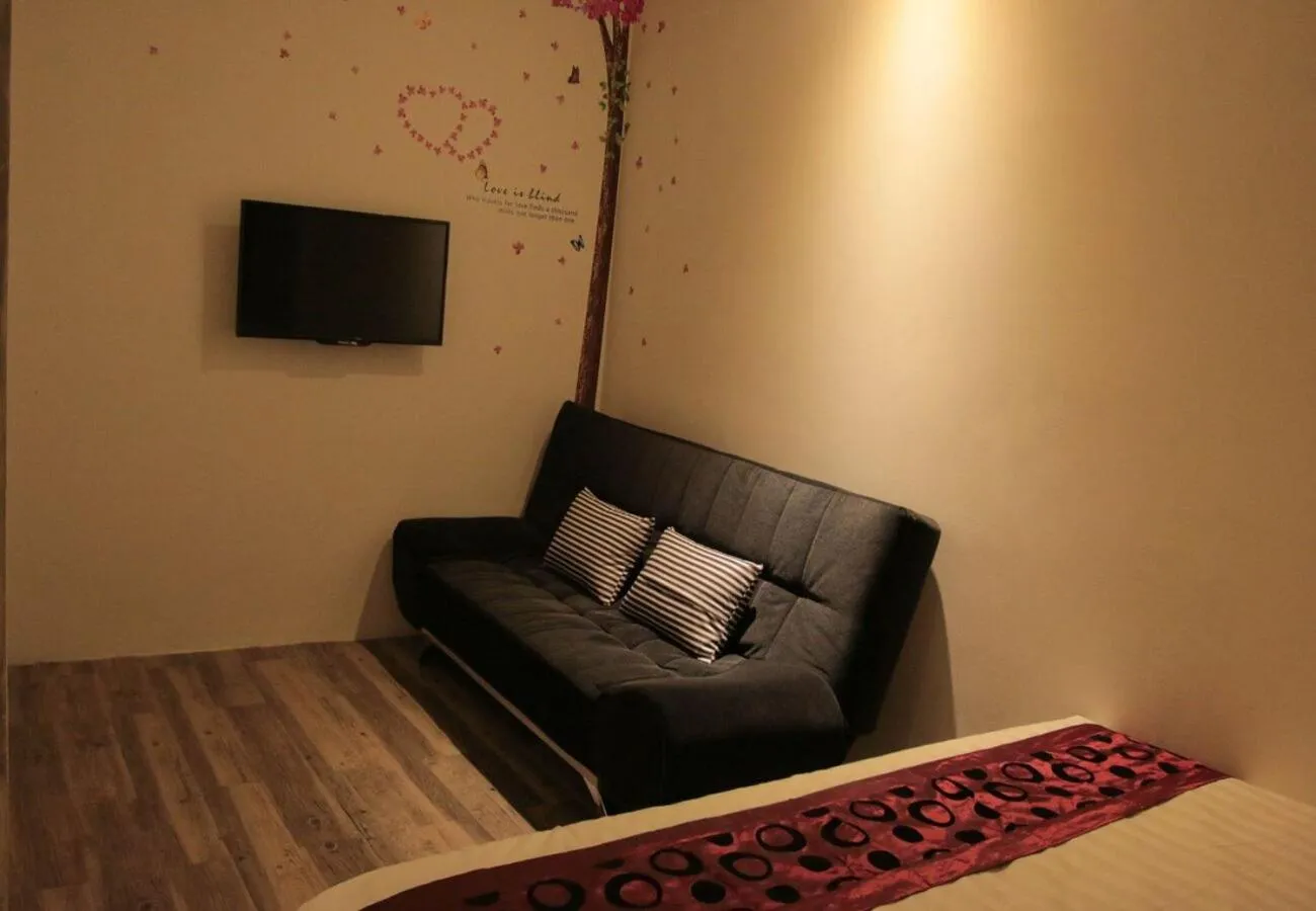 Seating area in Just In Boutique hotel