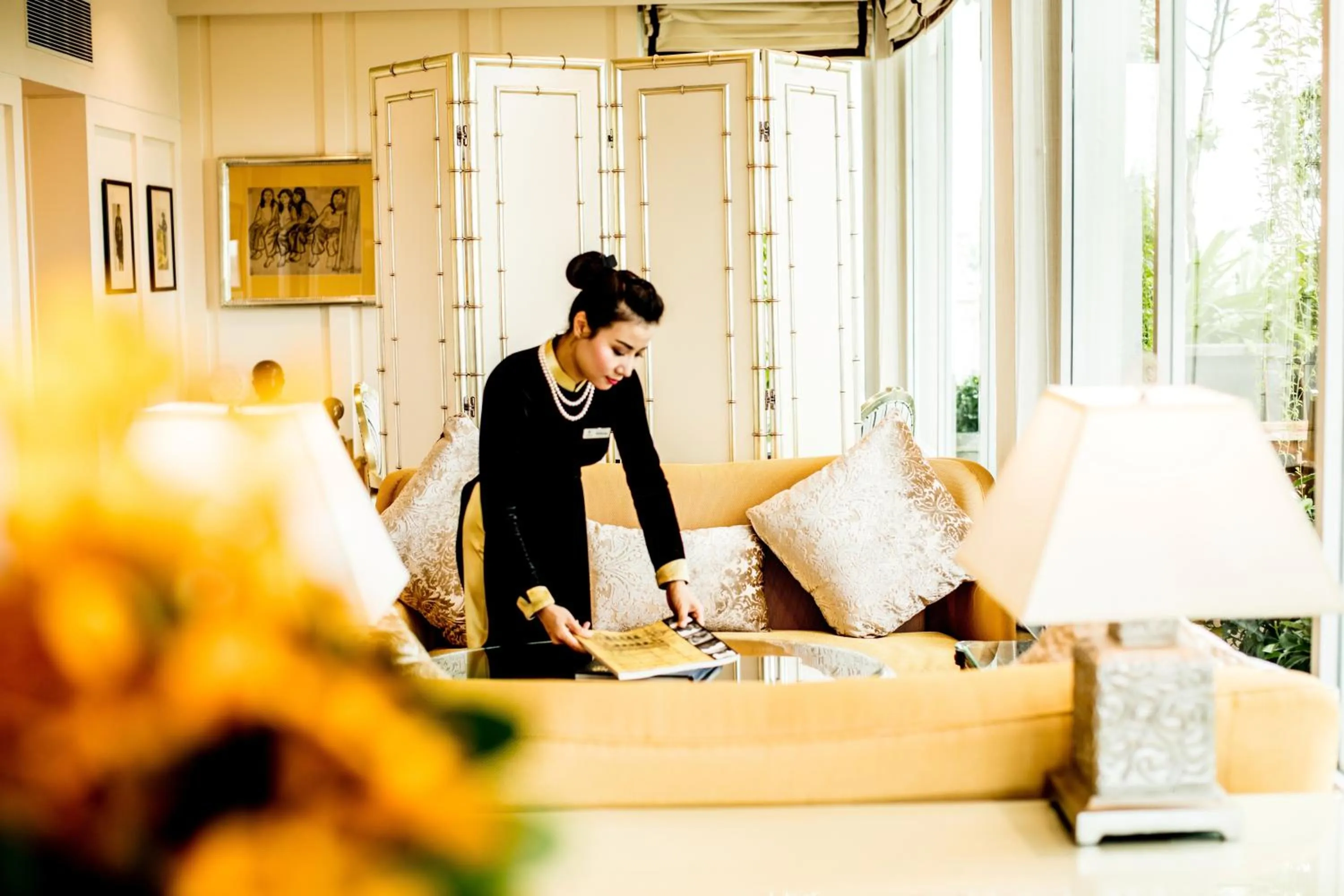 Staff in Apricot Hotel