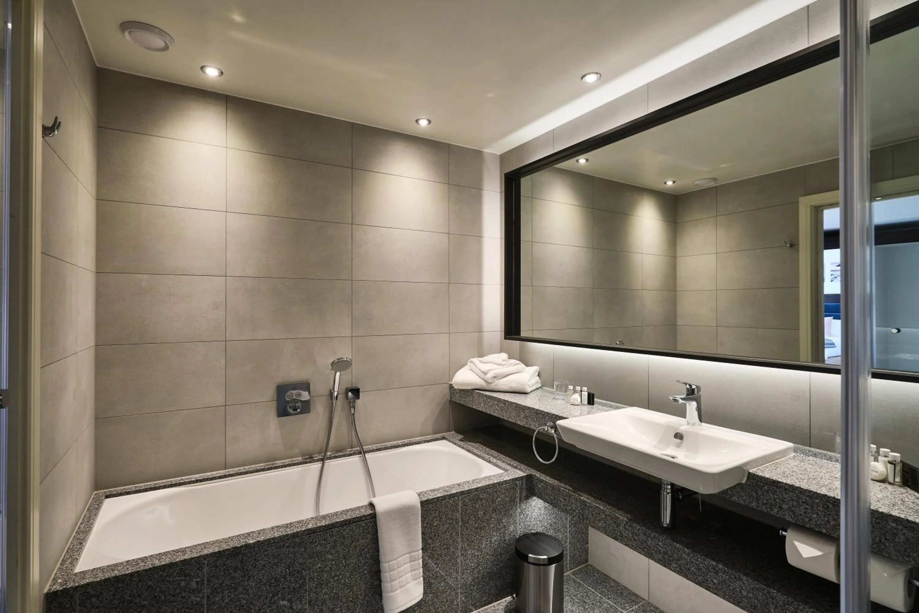 Bathroom in Llanerch Vineyard Hotel