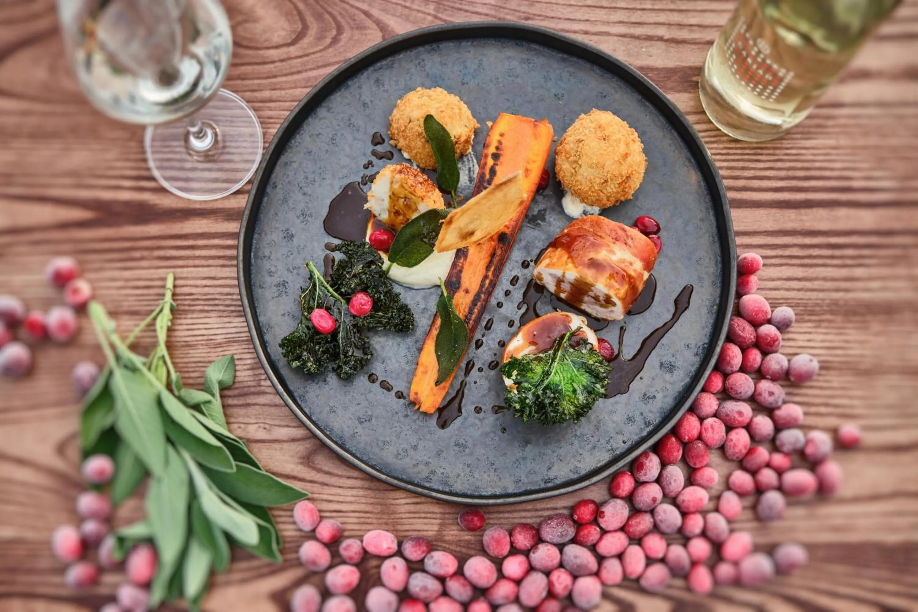 Restaurant/places to eat in Llanerch Vineyard Hotel