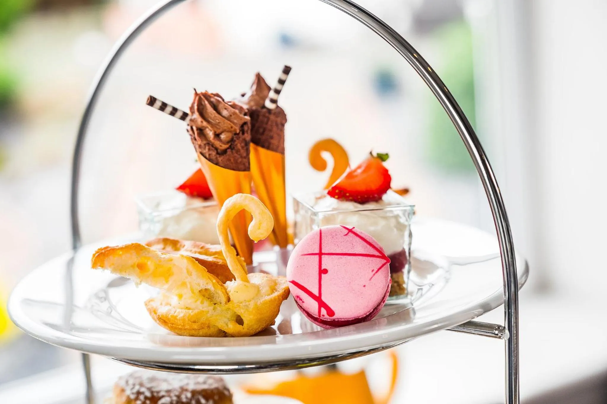 Food close-up in Llanerch Vineyard Hotel