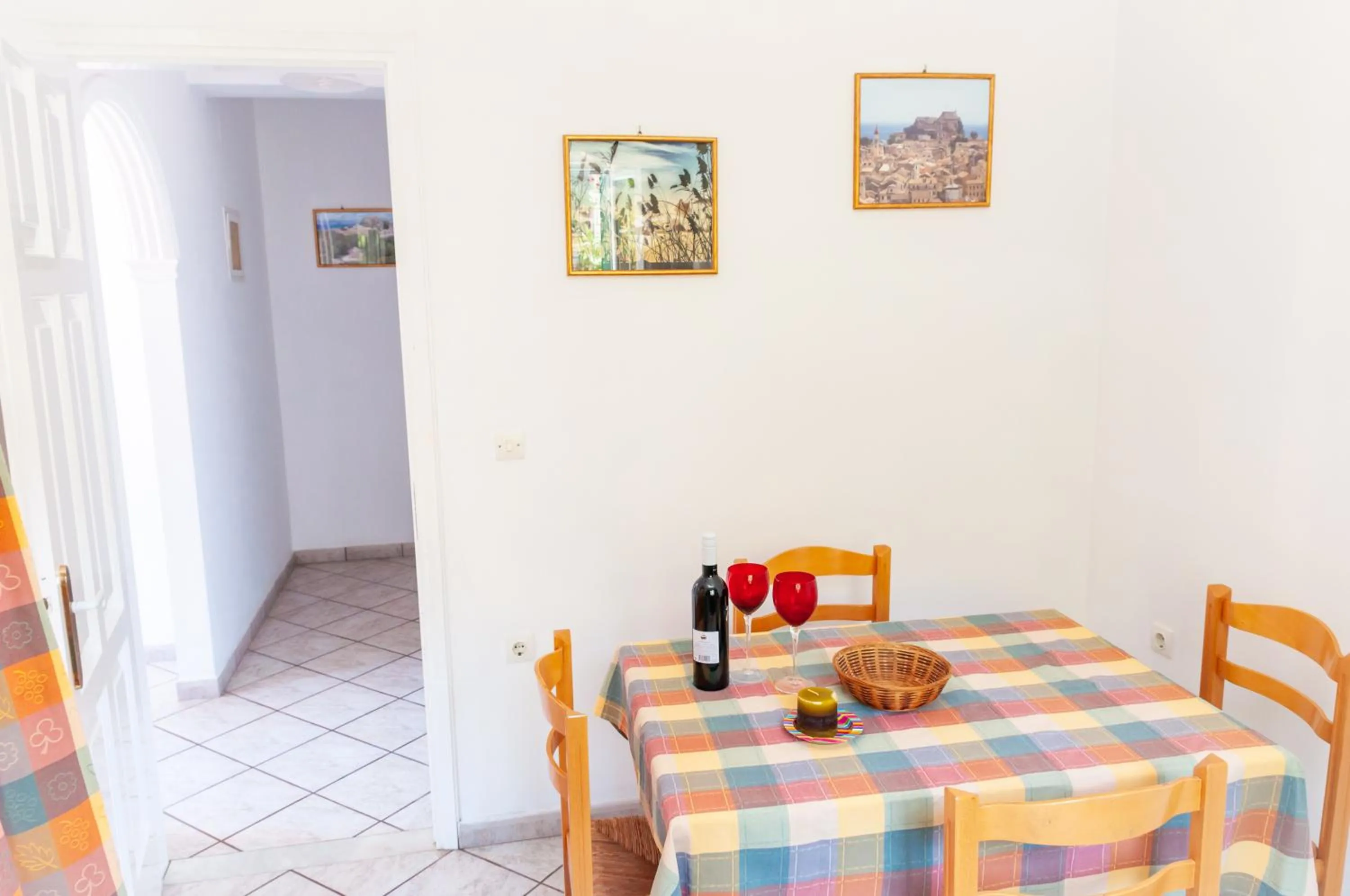 Kitchen or kitchenette in Apart Hotel Blumarin