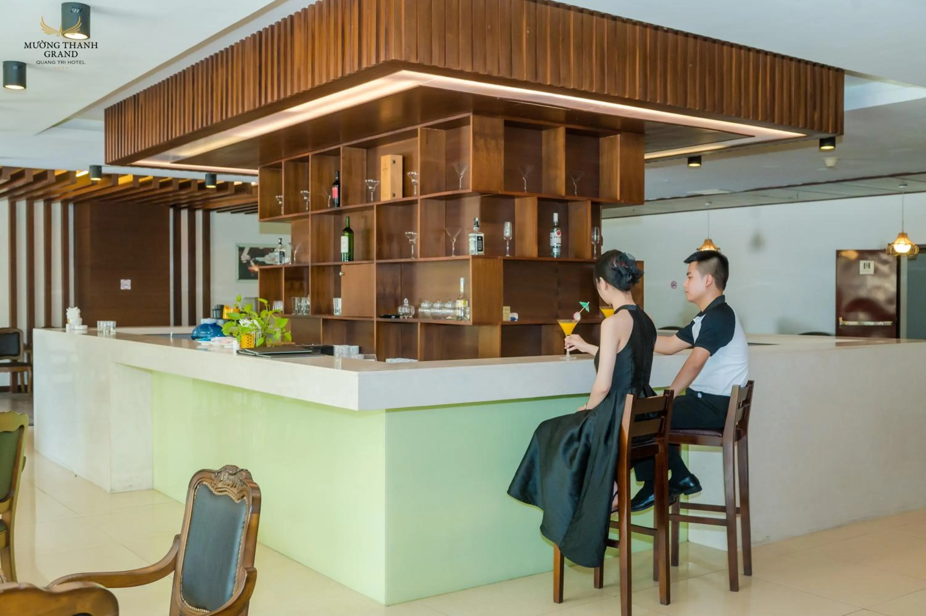 Lounge or bar in Muong Thanh Grand Quang Tri Hotel
