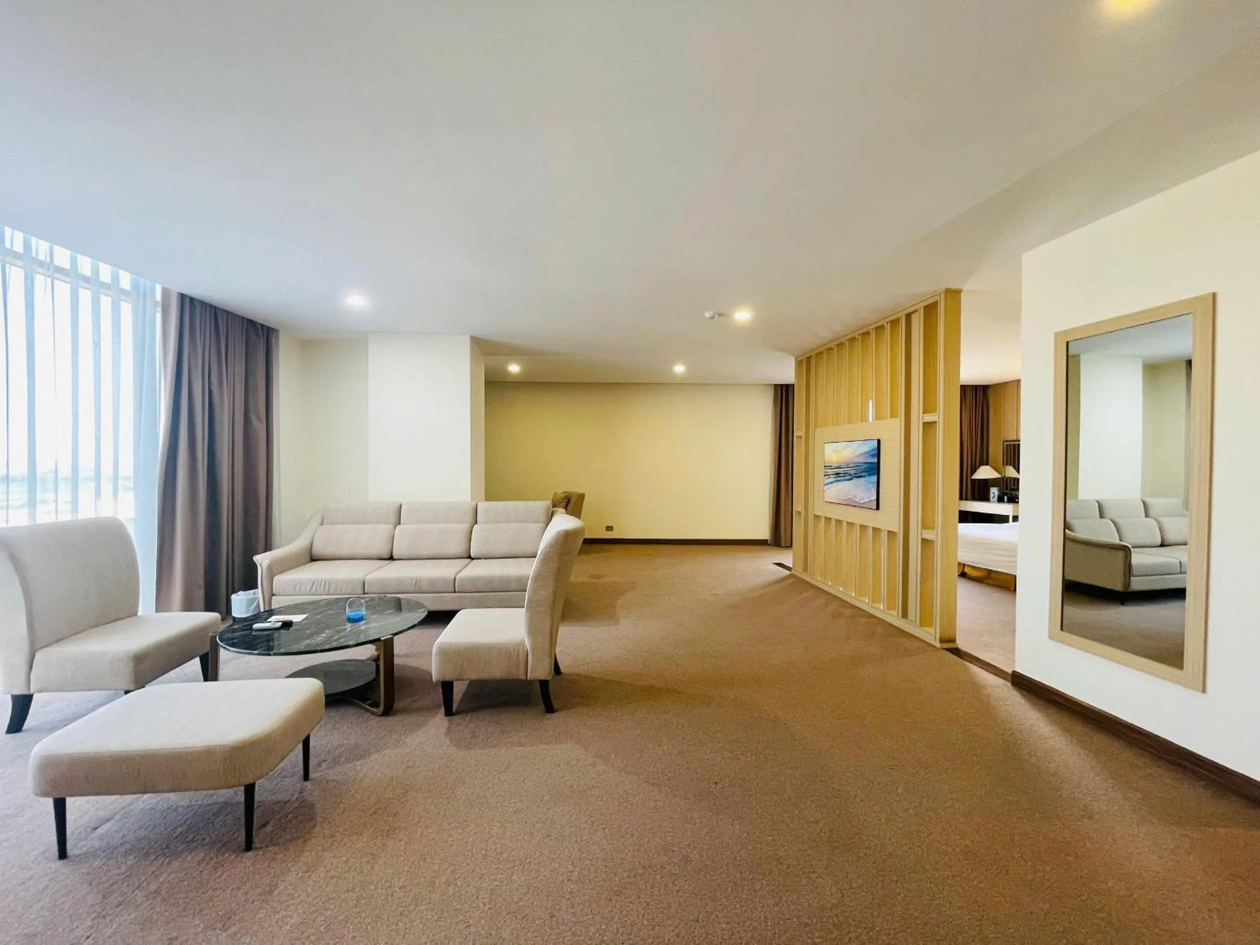 Living room in Muong Thanh Grand Quang Tri Hotel