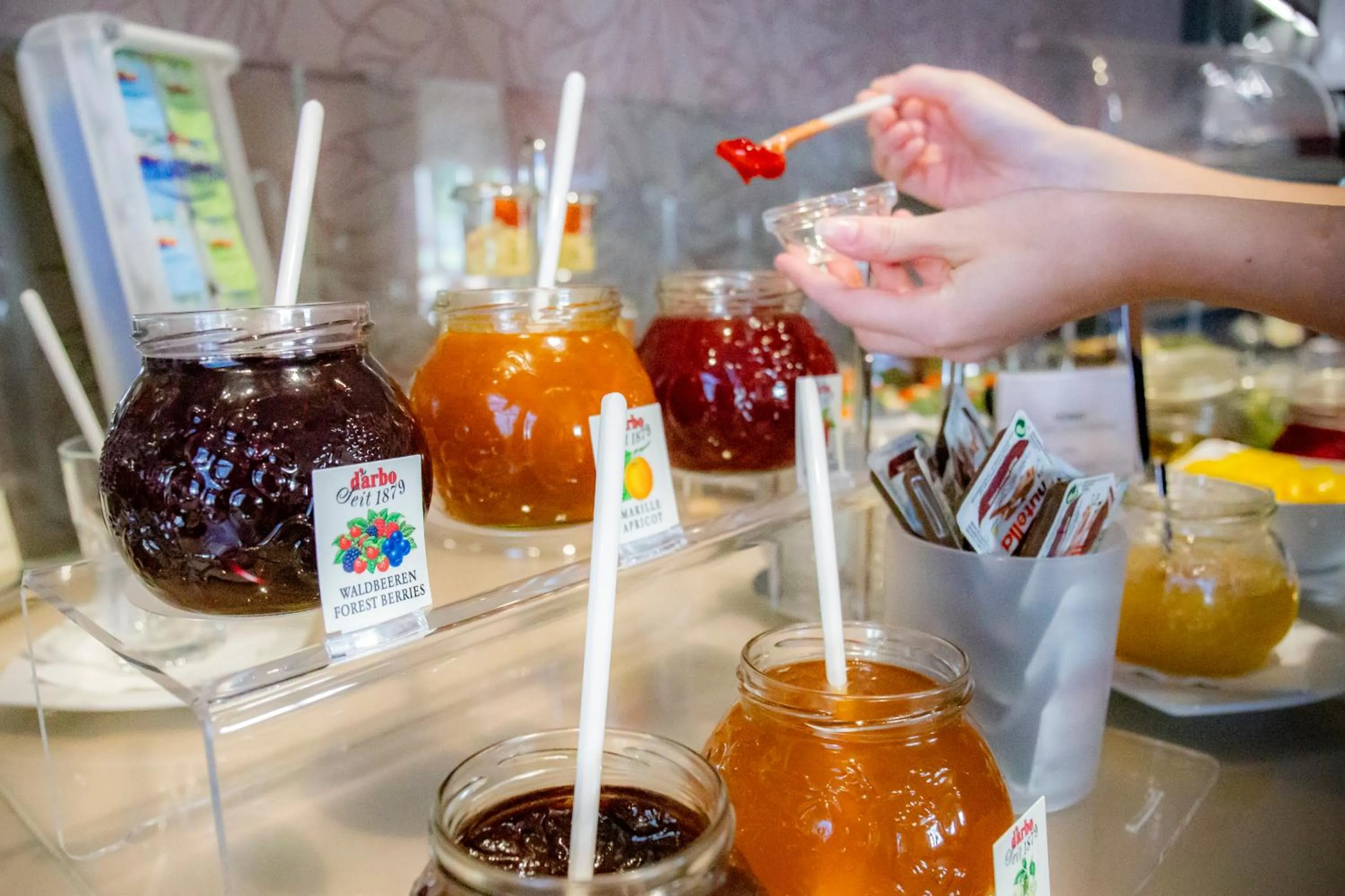 Food and drinks in Hotel "Zur Mühle"