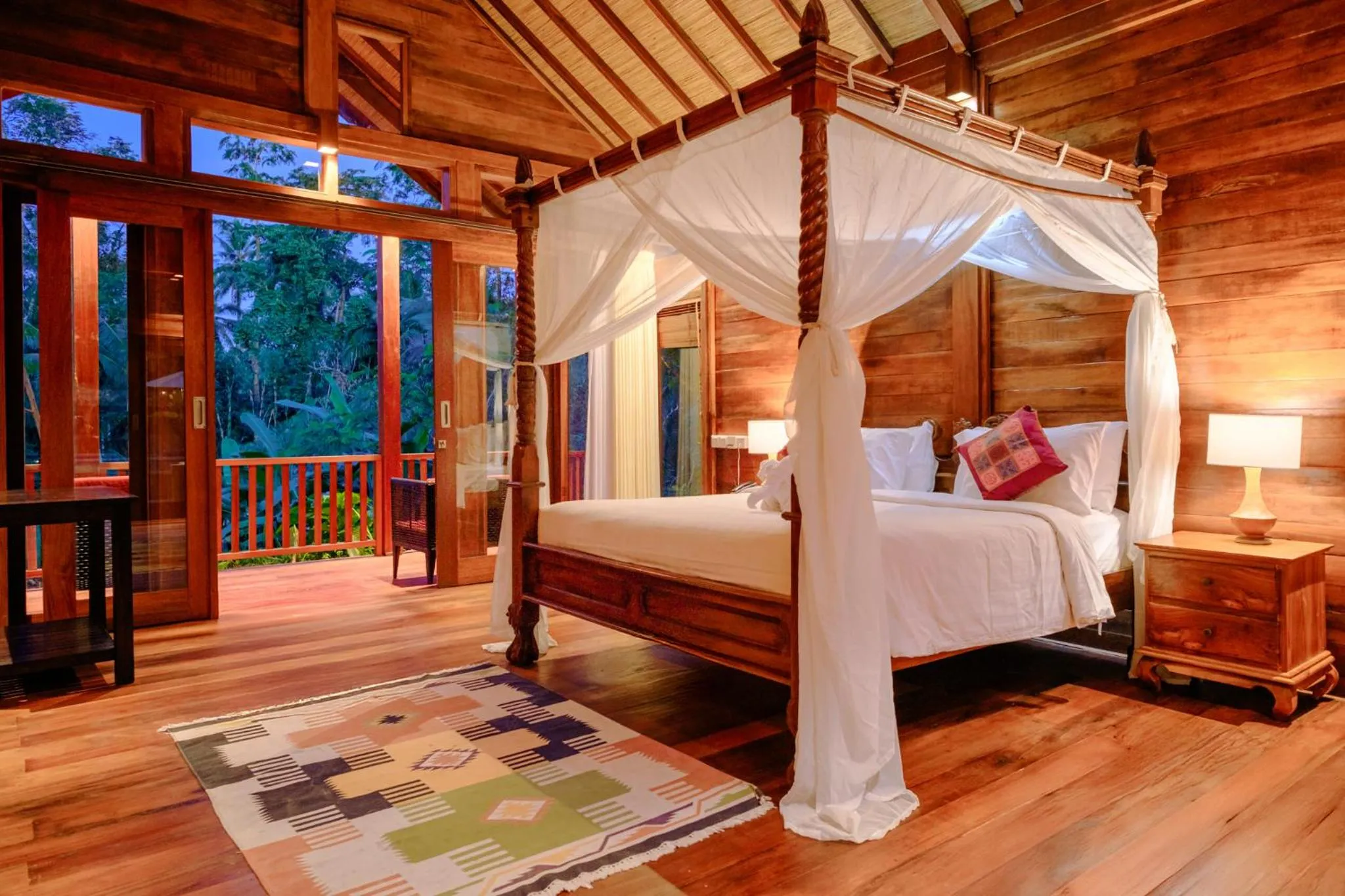 Patio, Bed in BeingSattvaa Luxury Ubud