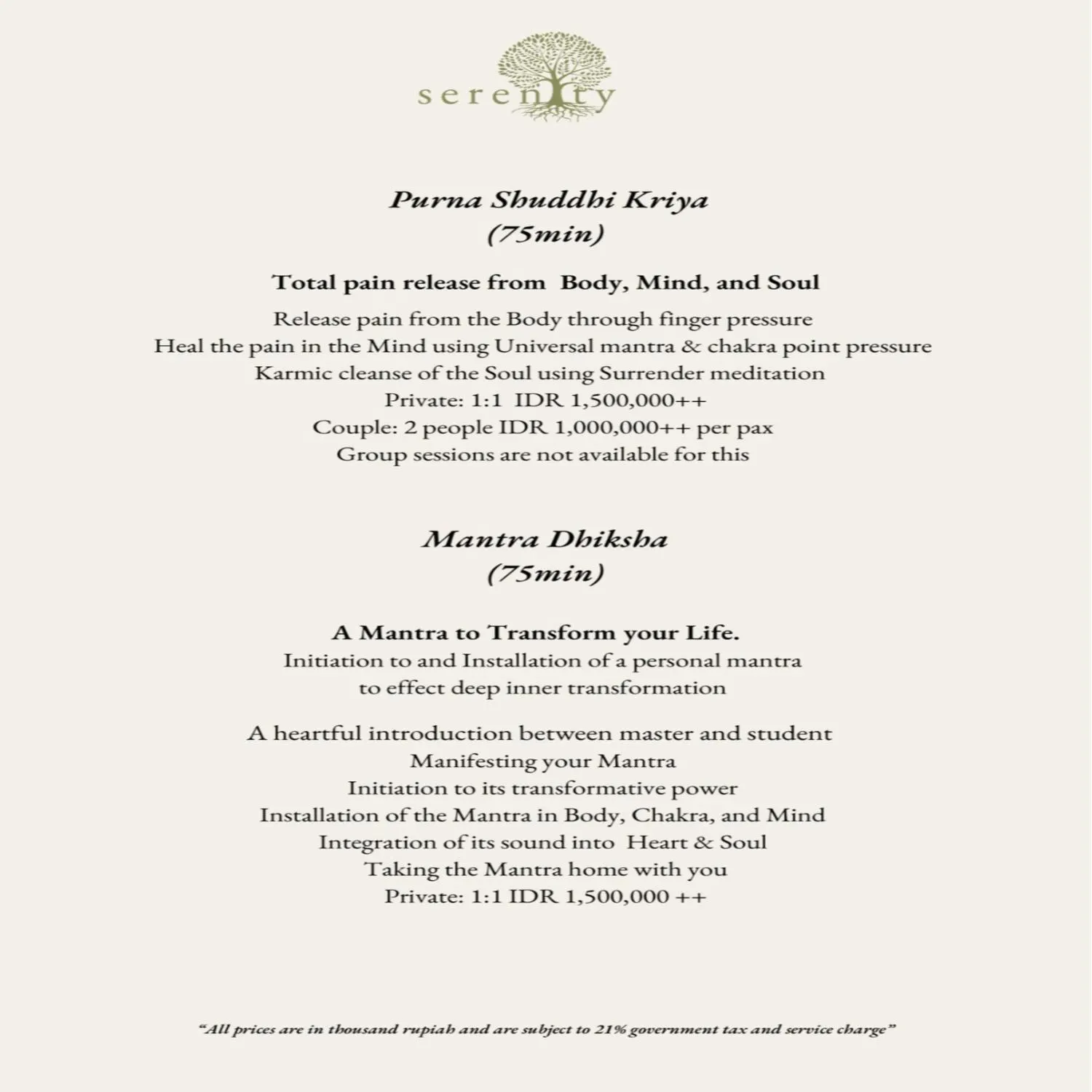 Spa and wellness centre/facilities in BeingSattvaa Luxury Ubud