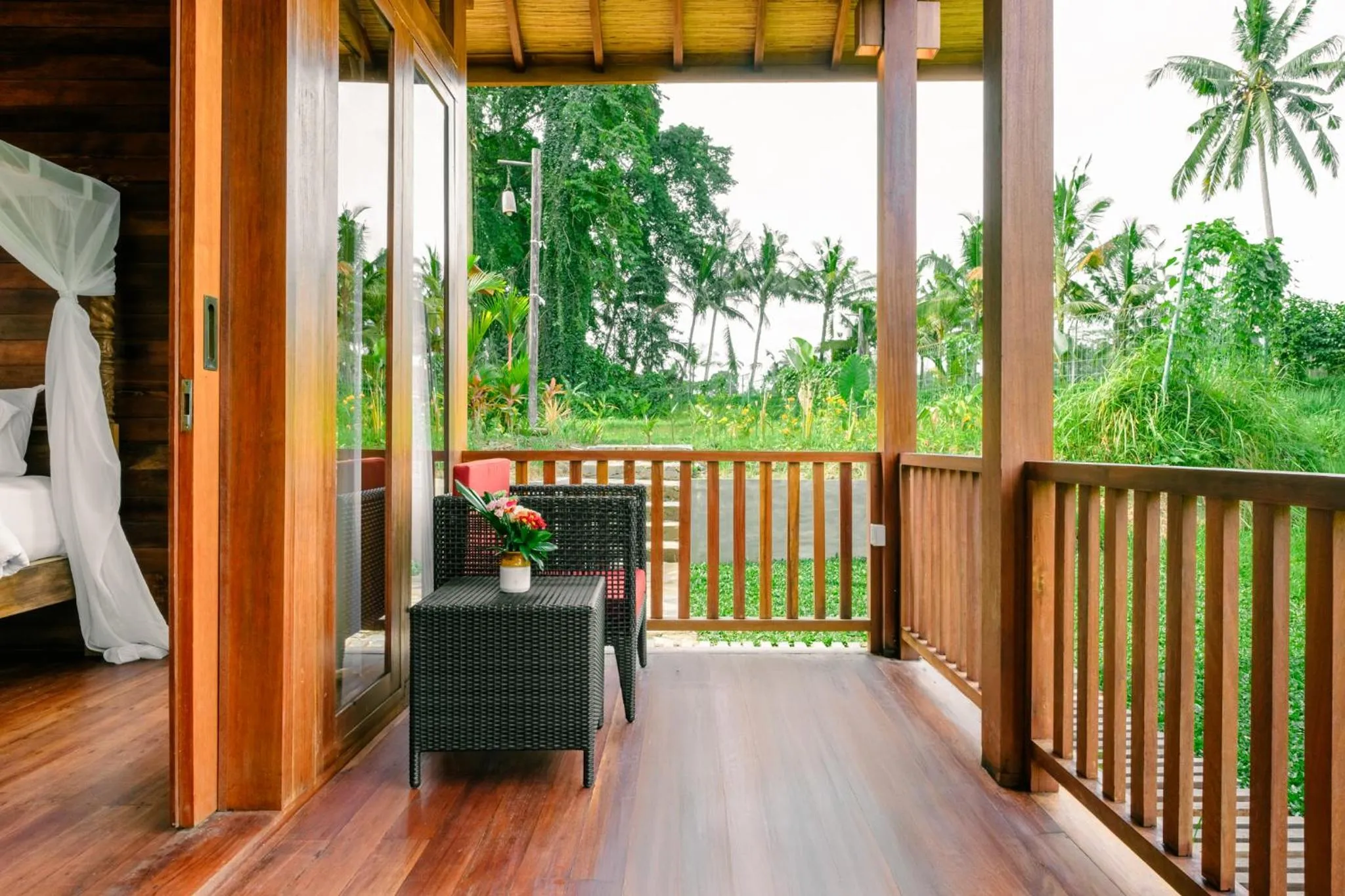 Patio in BeingSattvaa Luxury Ubud
