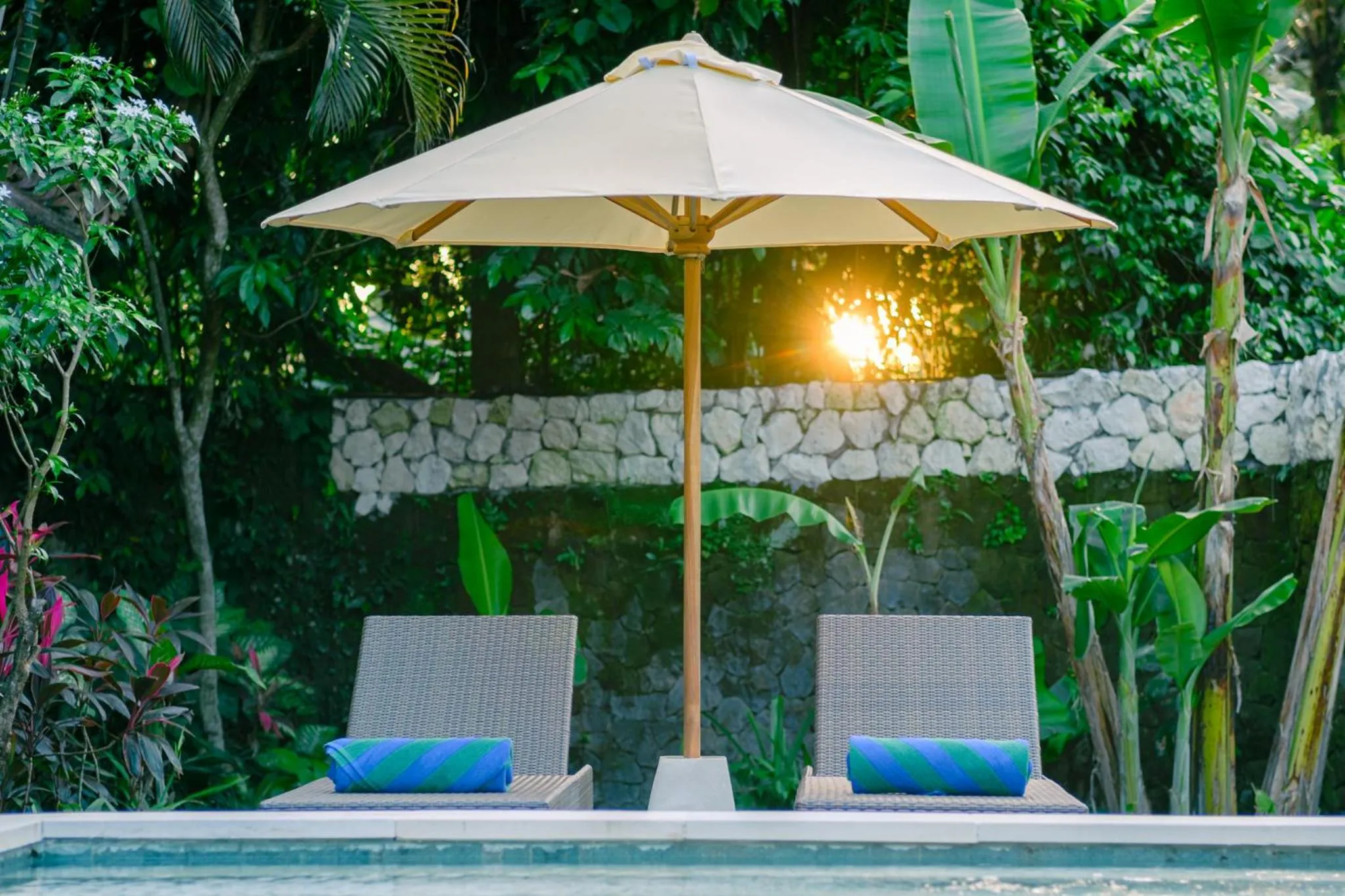 Patio in BeingSattvaa Luxury Ubud