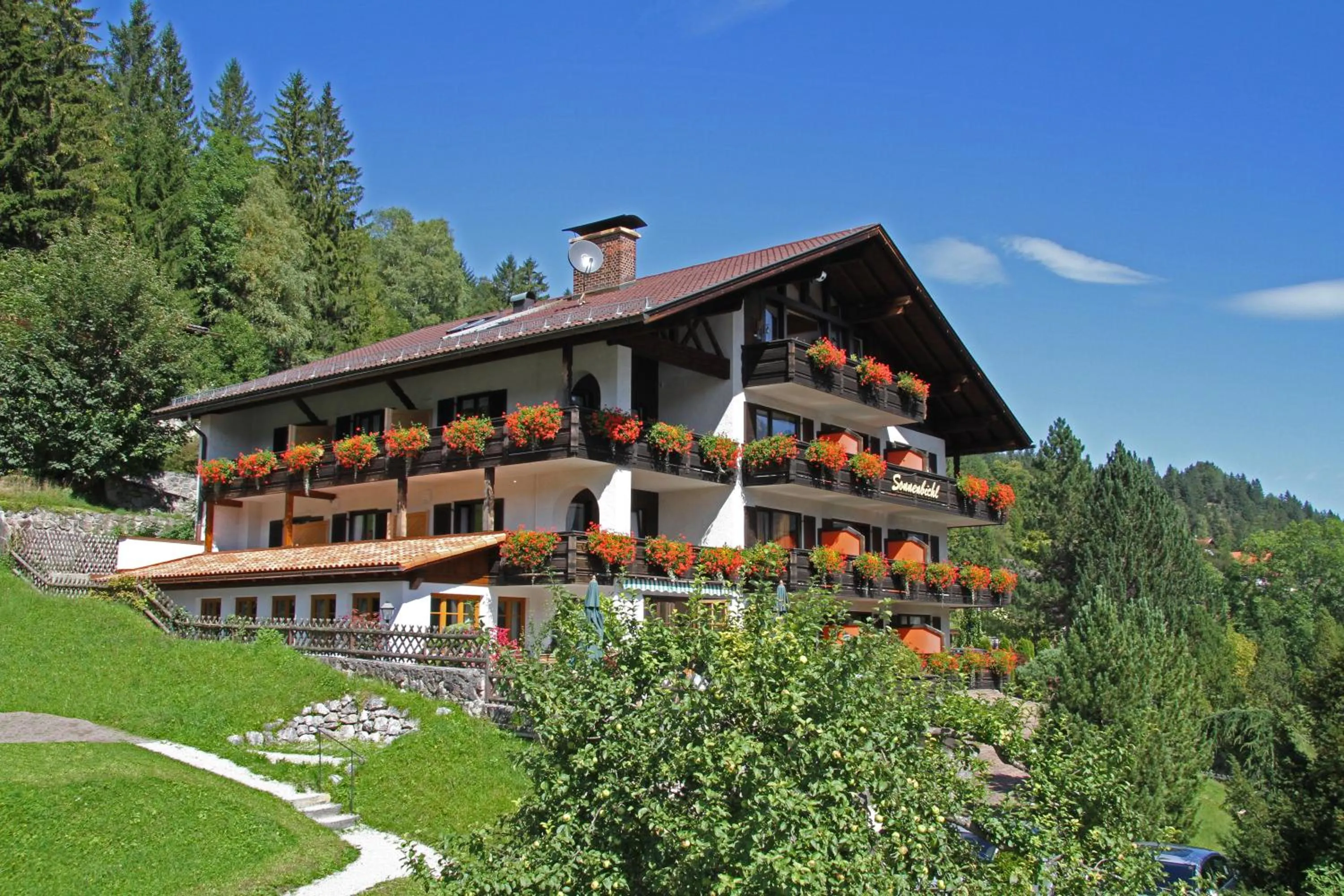 Property building in Landhaus Sonnenbichl Mittenwald