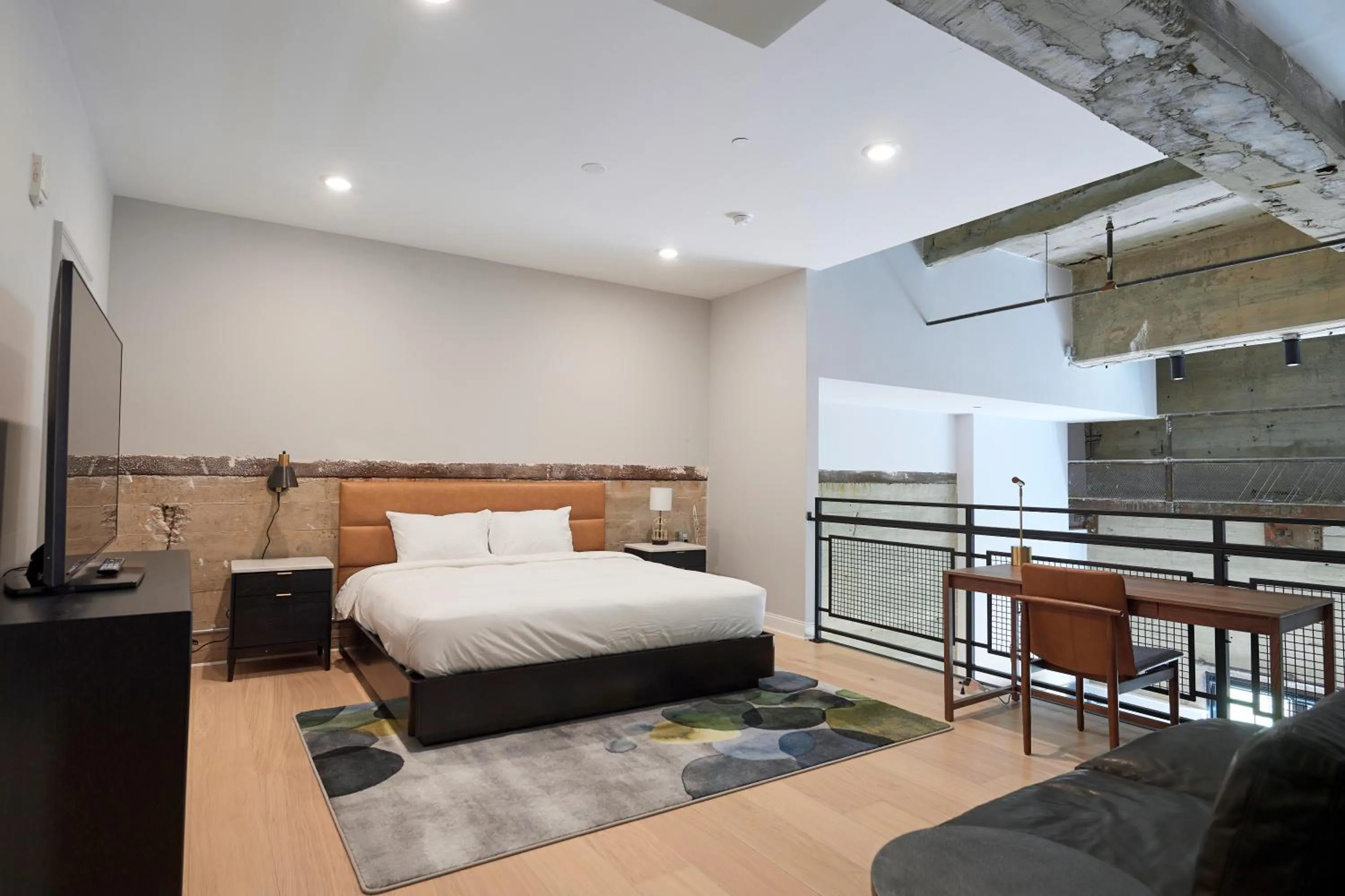 Bedroom, Bed in Riversuites At The Battery