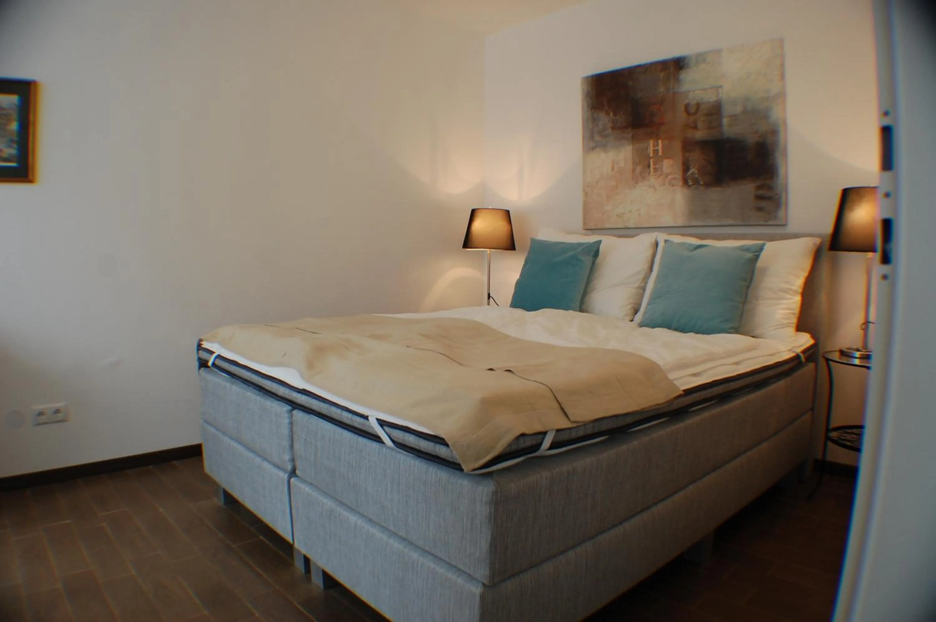 Bedroom, Bed in Alga Apartments am Westbahnhof