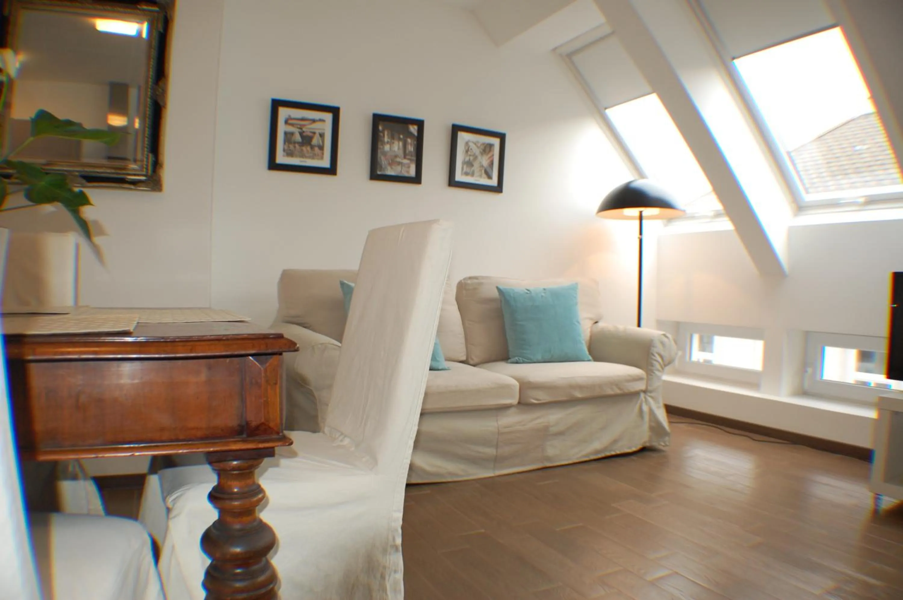 Living room in Alga Apartments am Westbahnhof