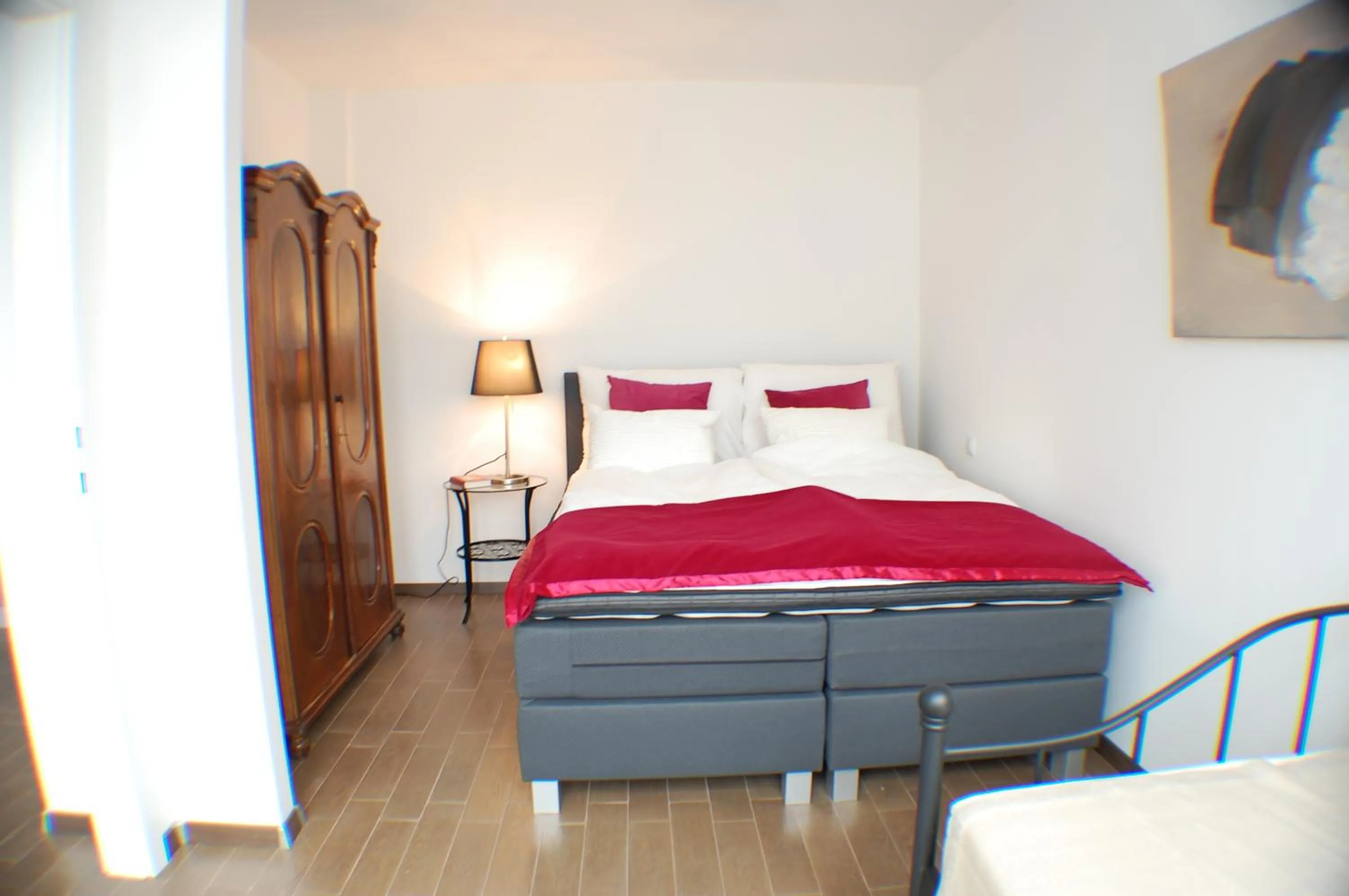 Bedroom, Bed in Alga Apartments am Westbahnhof