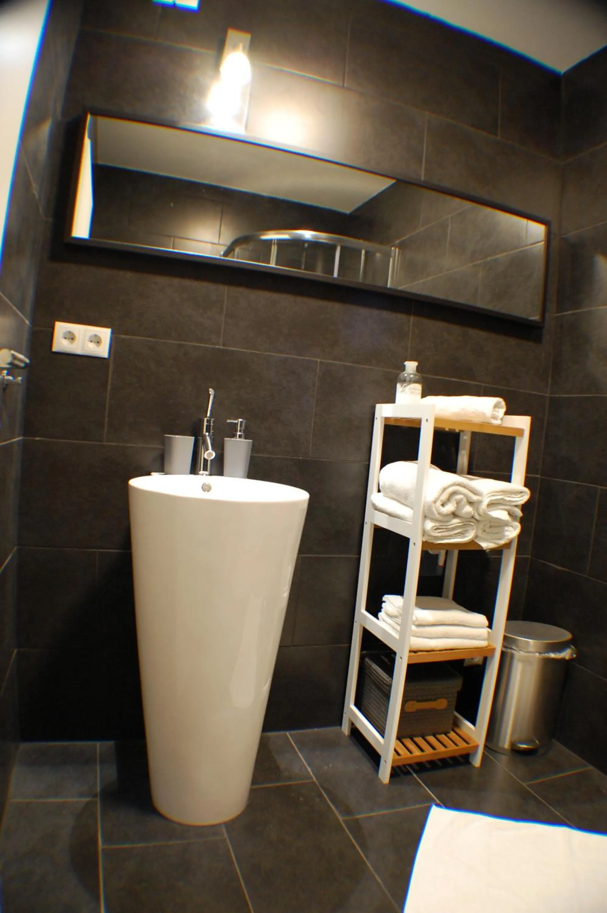 Bathroom in Alga Apartments am Westbahnhof