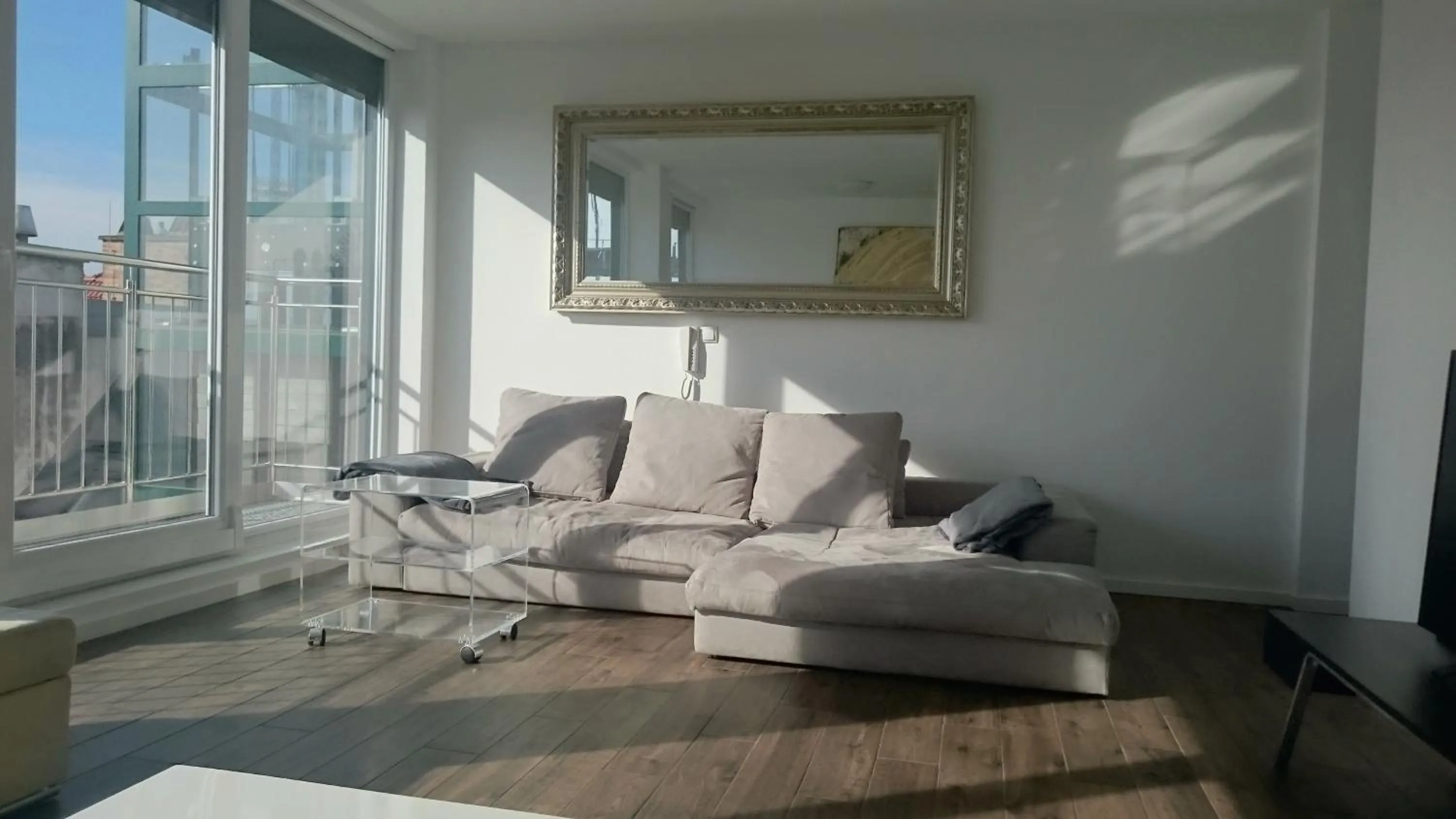 Seating area in Alga Apartments am Westbahnhof