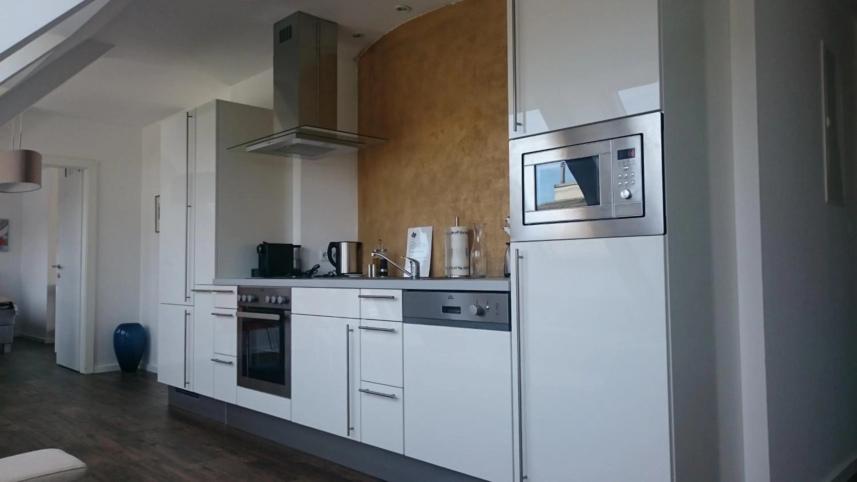 Kitchen or kitchenette in Alga Apartments am Westbahnhof