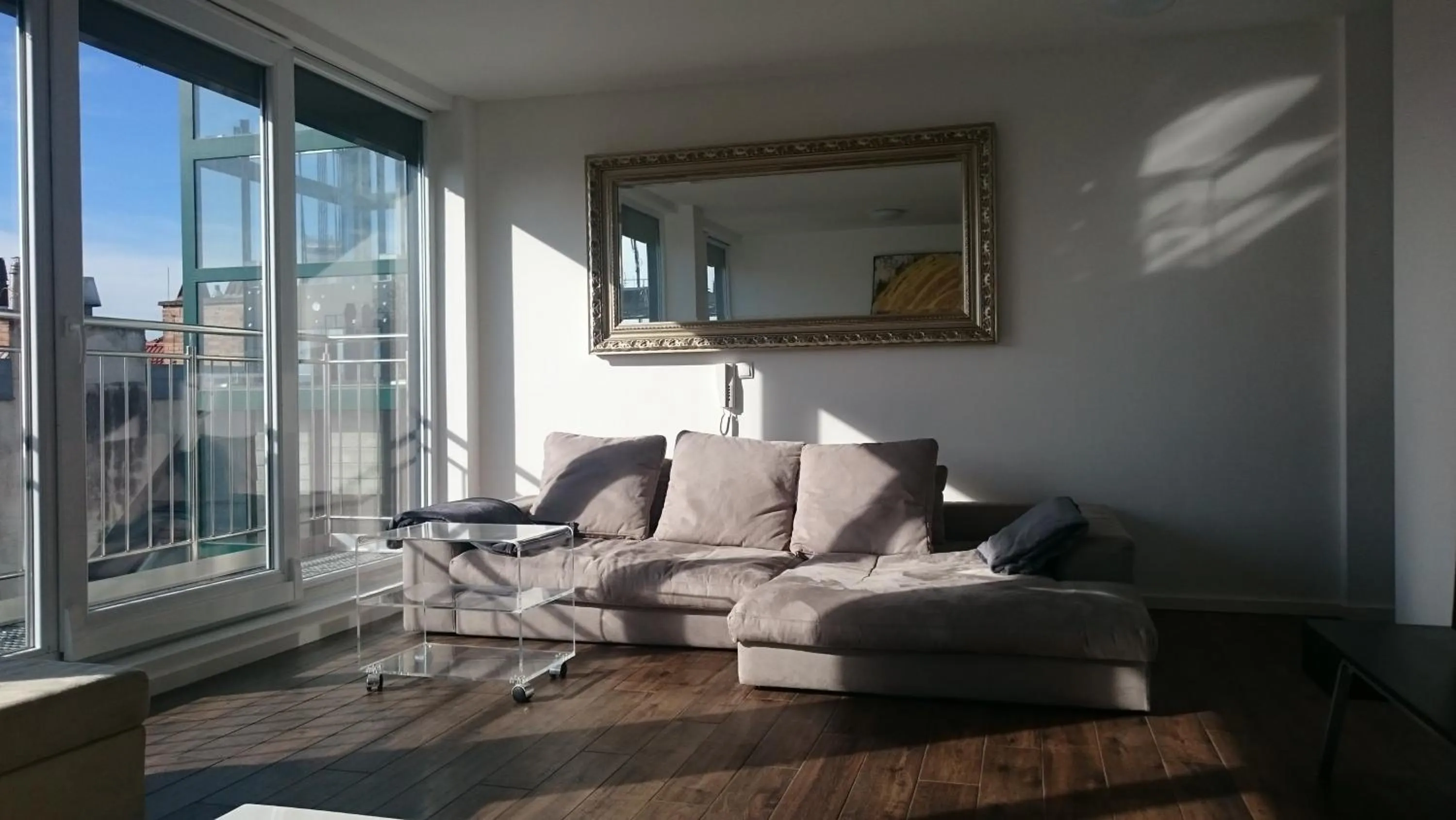 Seating area in Alga Apartments am Westbahnhof