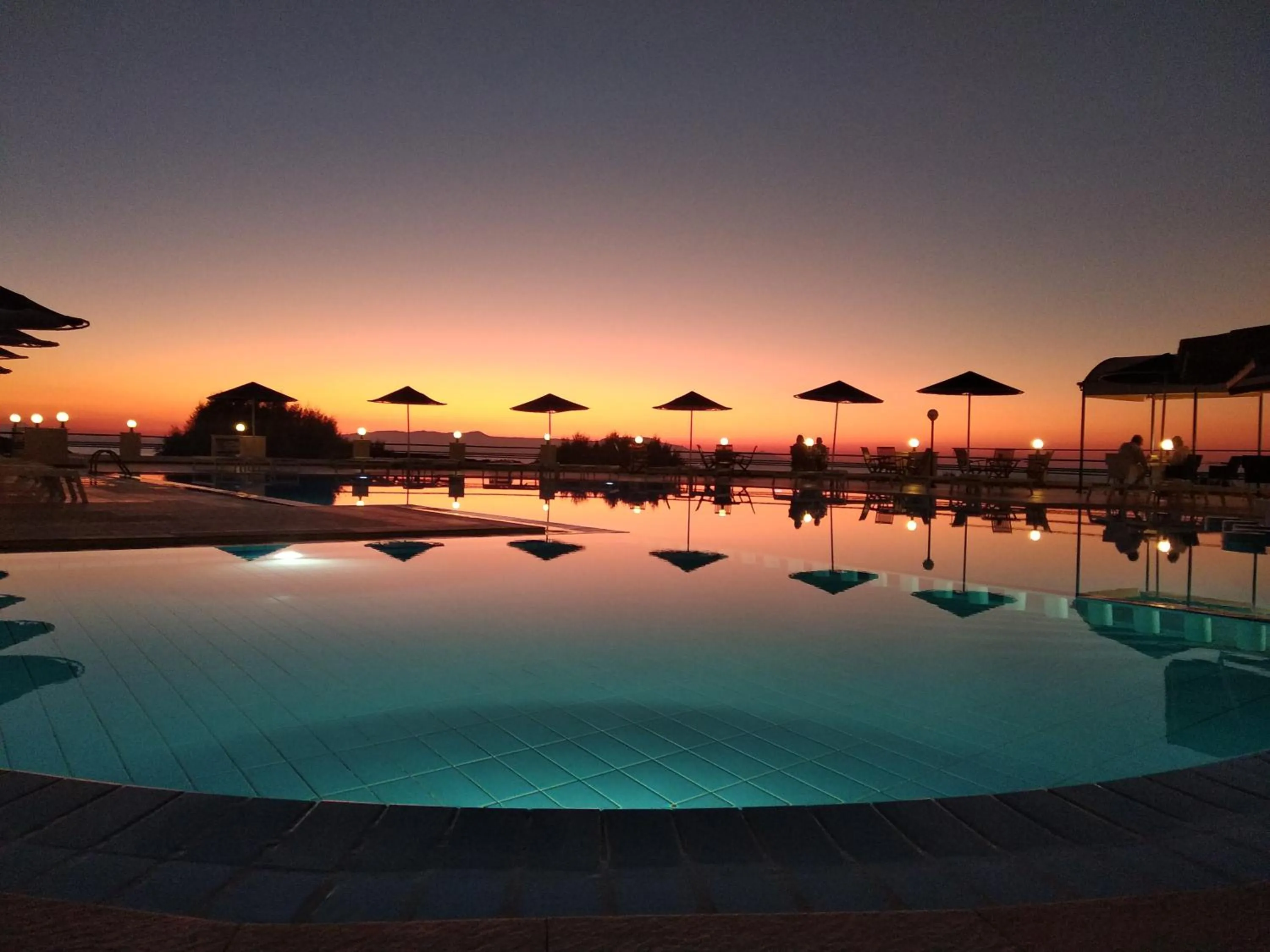 Swimming pool in Zorbas Beach Village Hotel