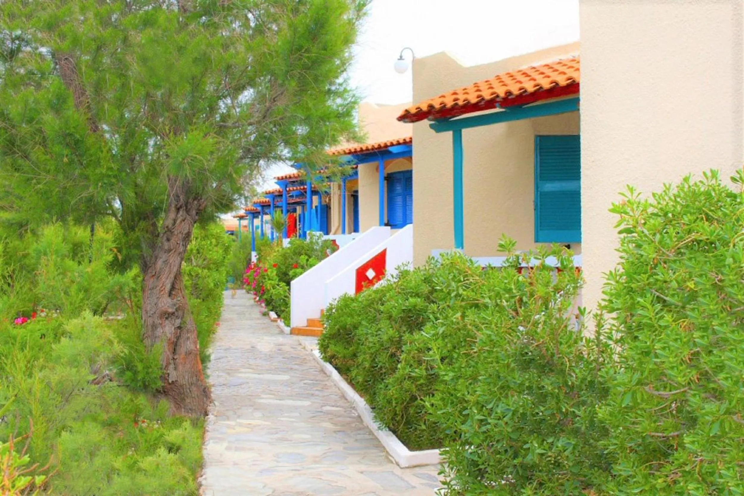 Property building in Zorbas Beach Village Hotel