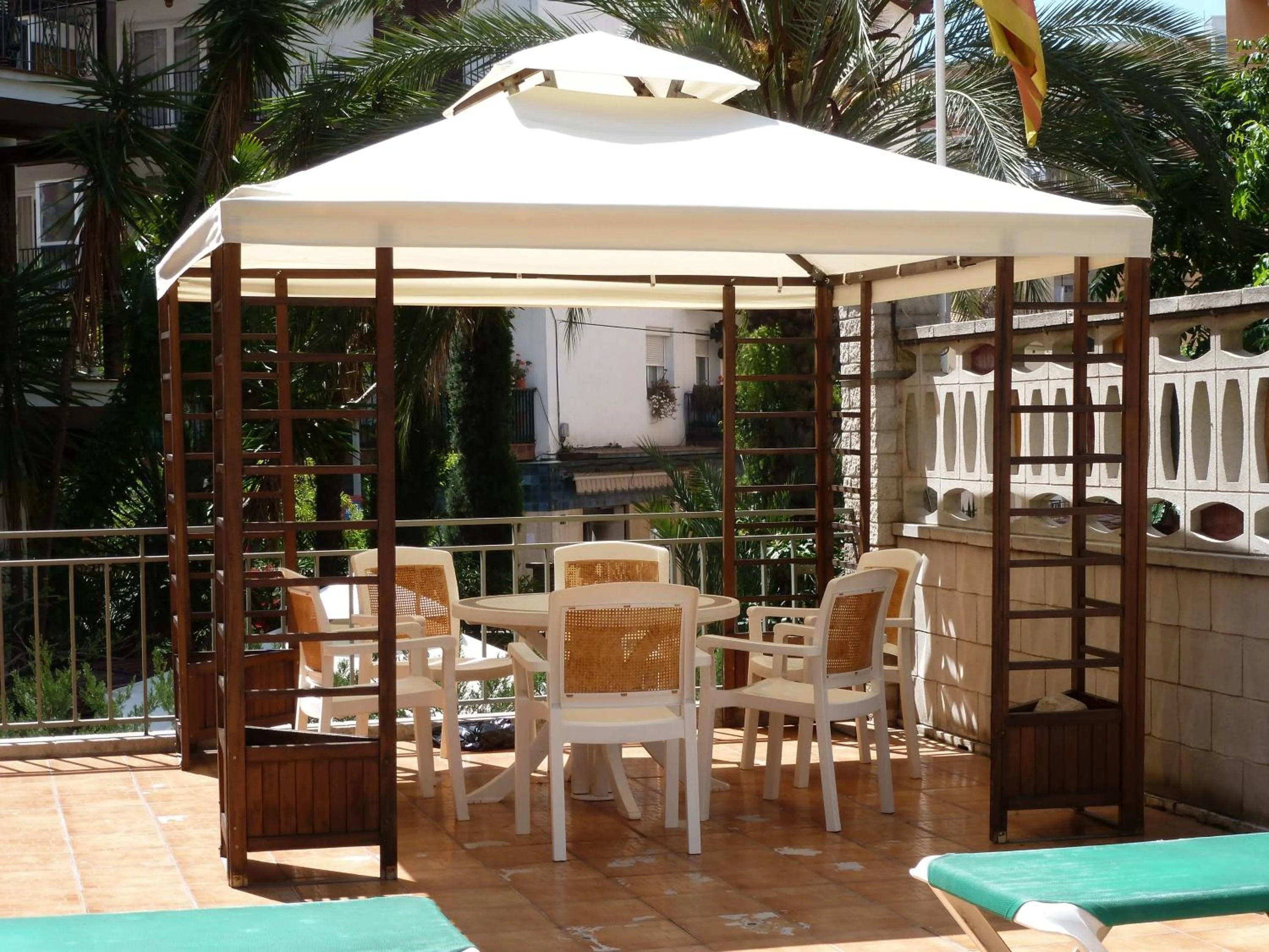 Patio in Hotel La Carolina
