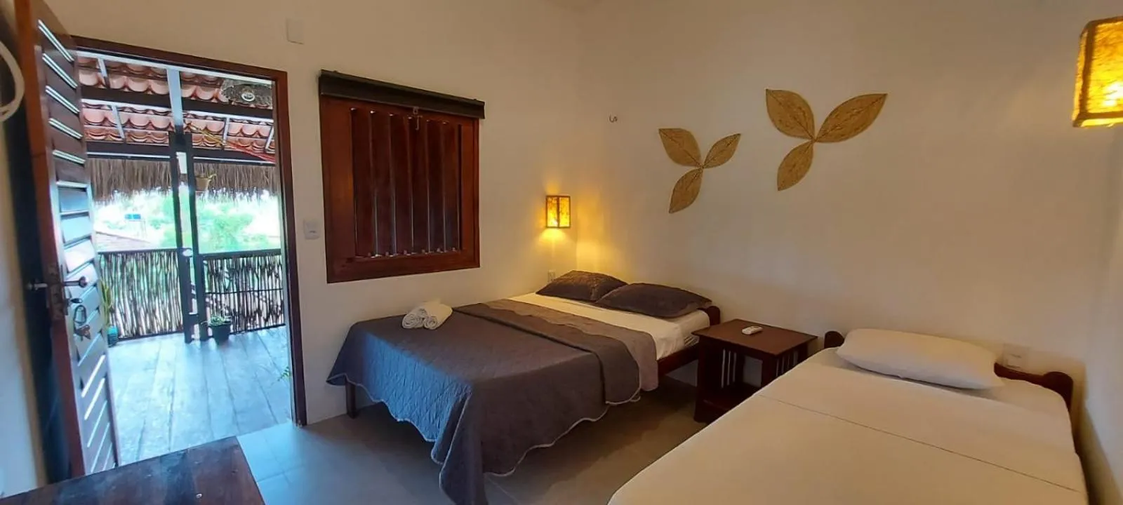 Bed in Pousada Brisa Del Mar