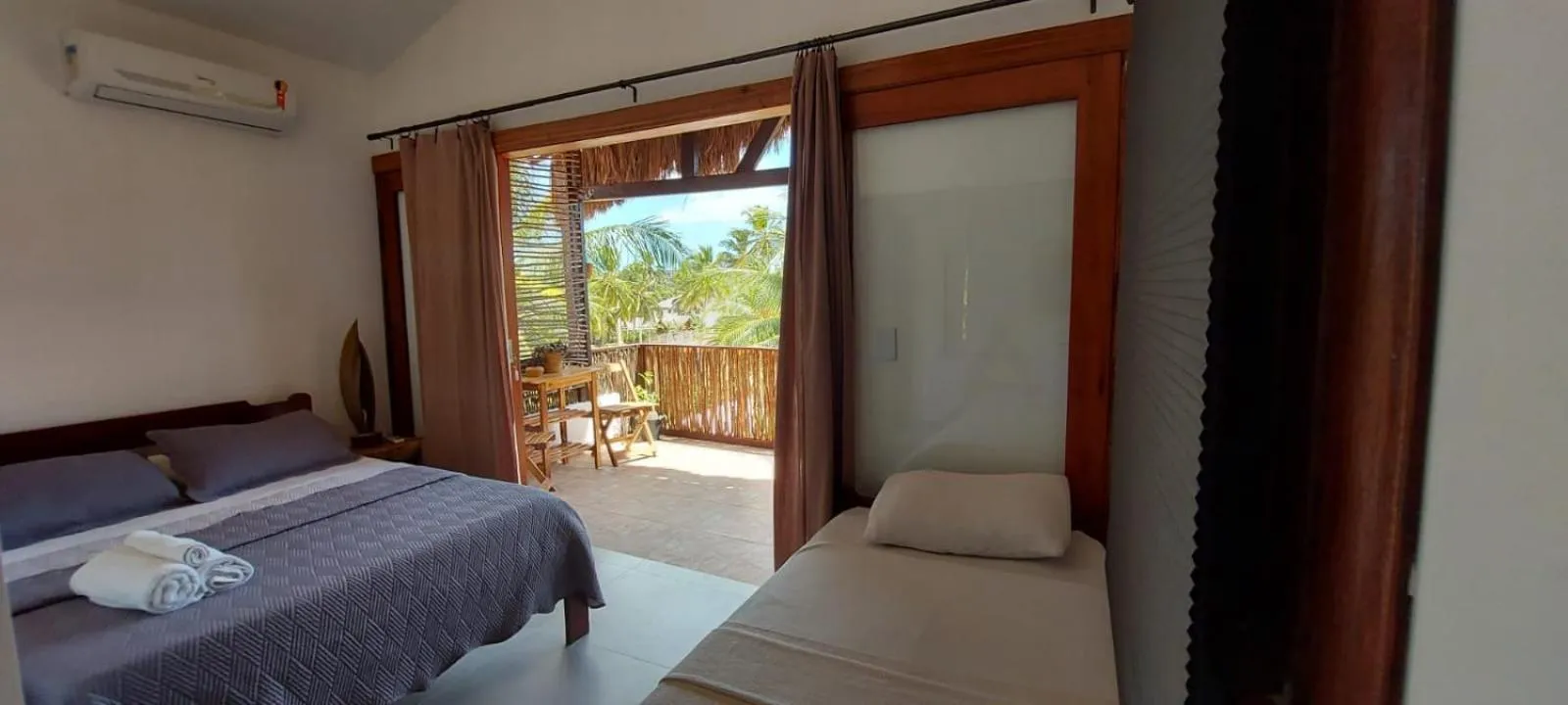 Bed in Pousada Brisa Del Mar