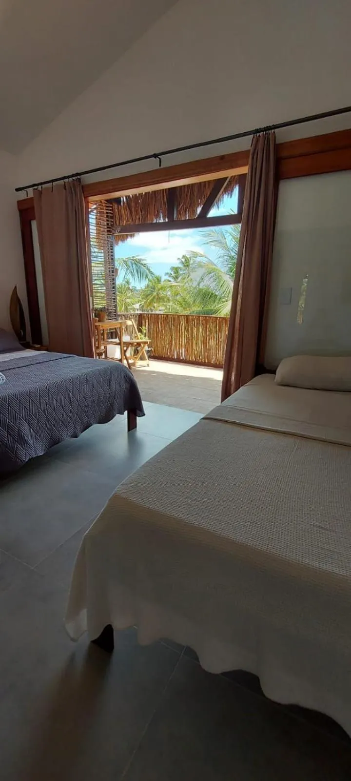 Bed in Pousada Brisa Del Mar