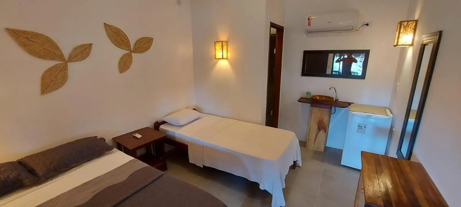 Bed in Pousada Brisa Del Mar