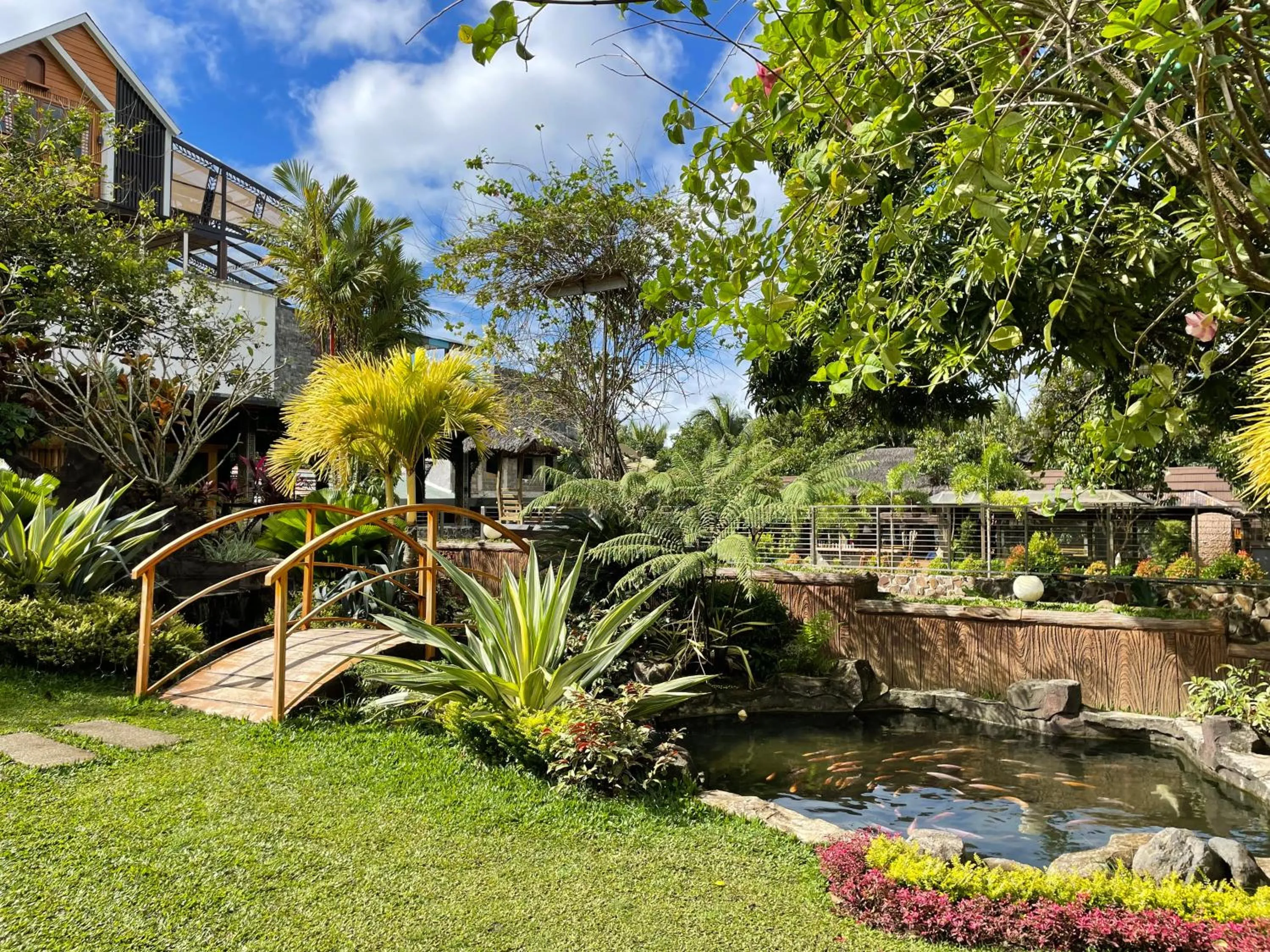 Garden in Diwata Nature Resort