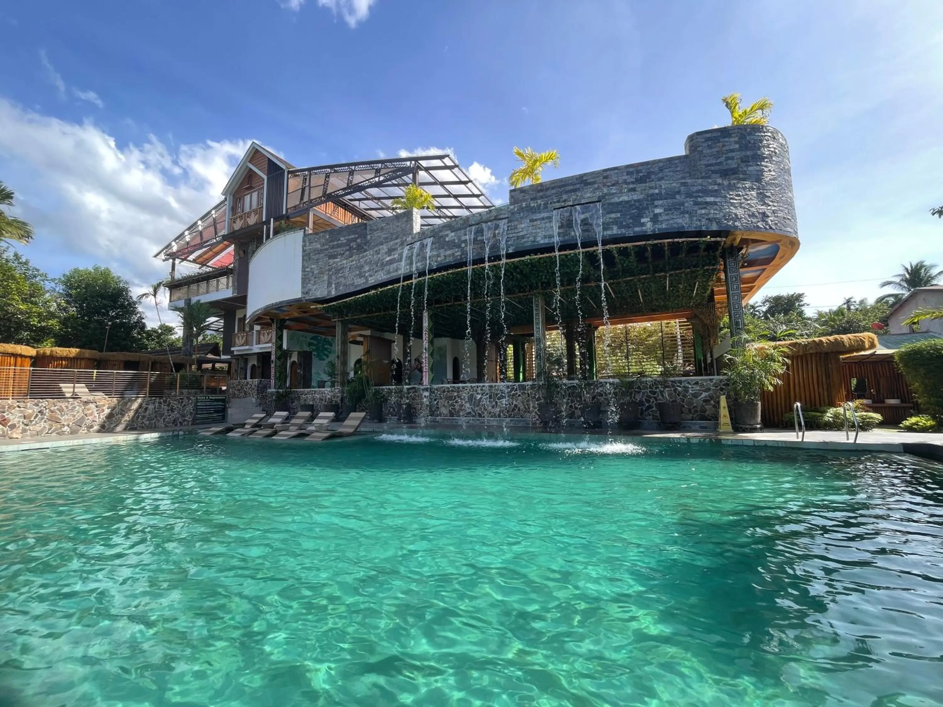 Swimming pool in Diwata Nature Resort