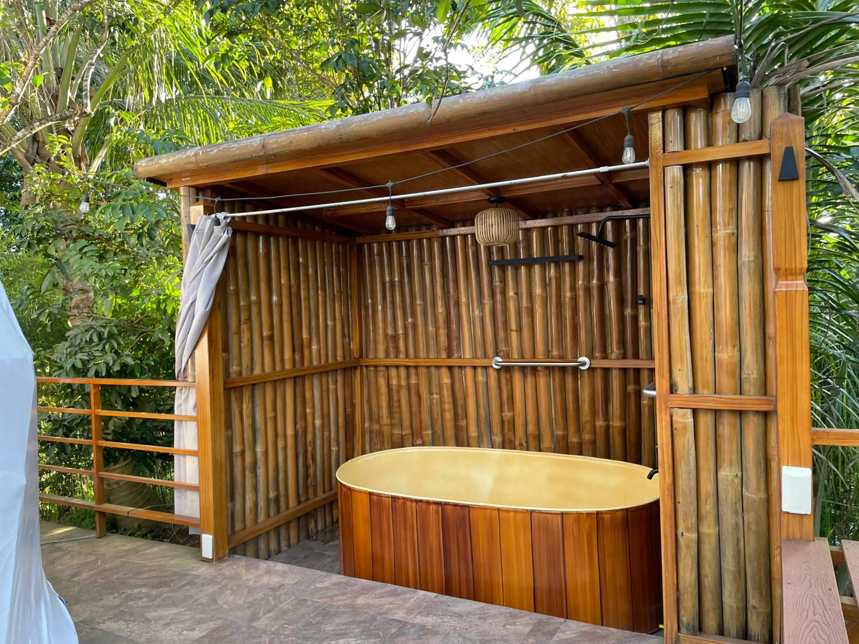 Bath in Diwata Nature Resort