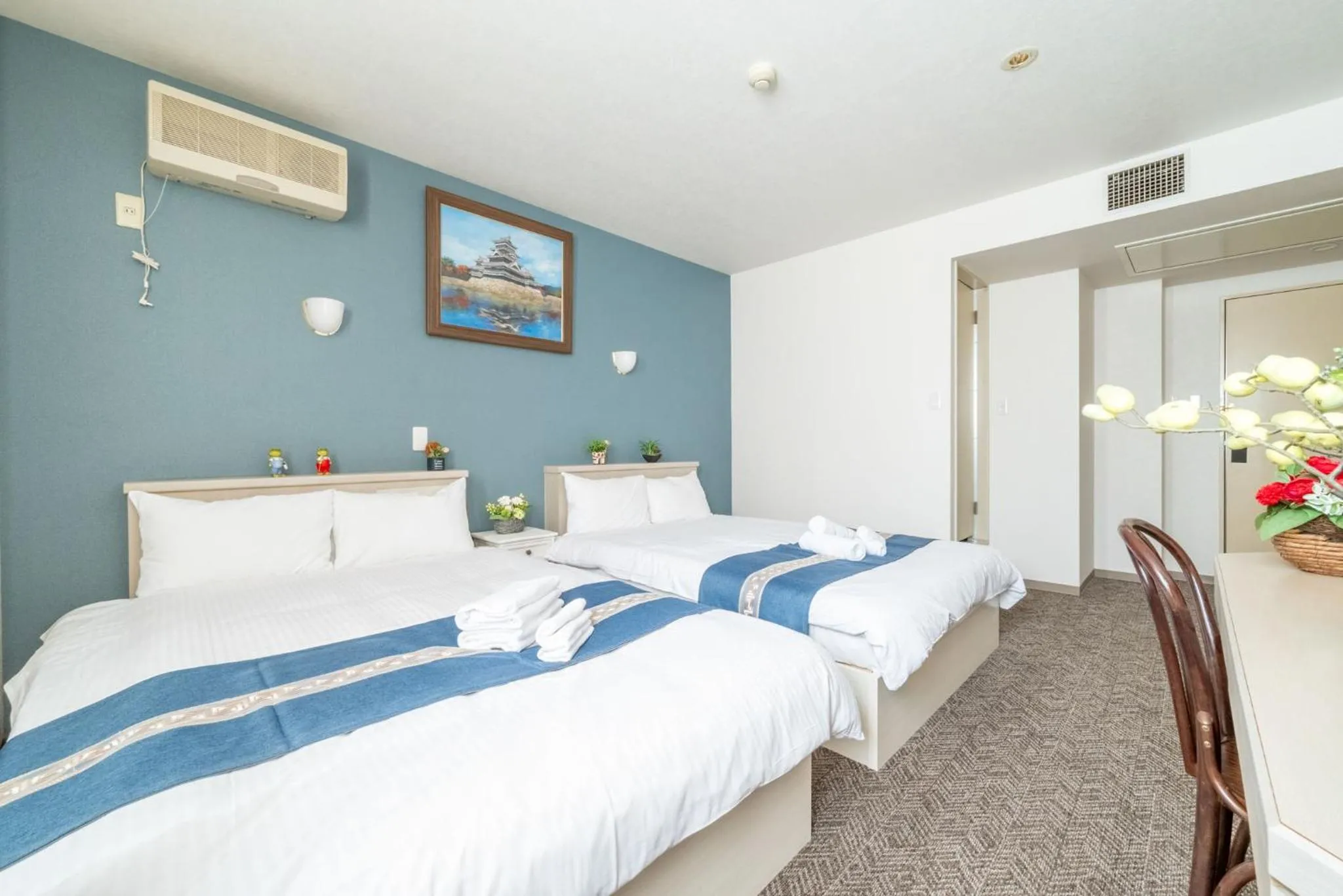 Bedroom, Bed in Plaza In Miyakojima hotel