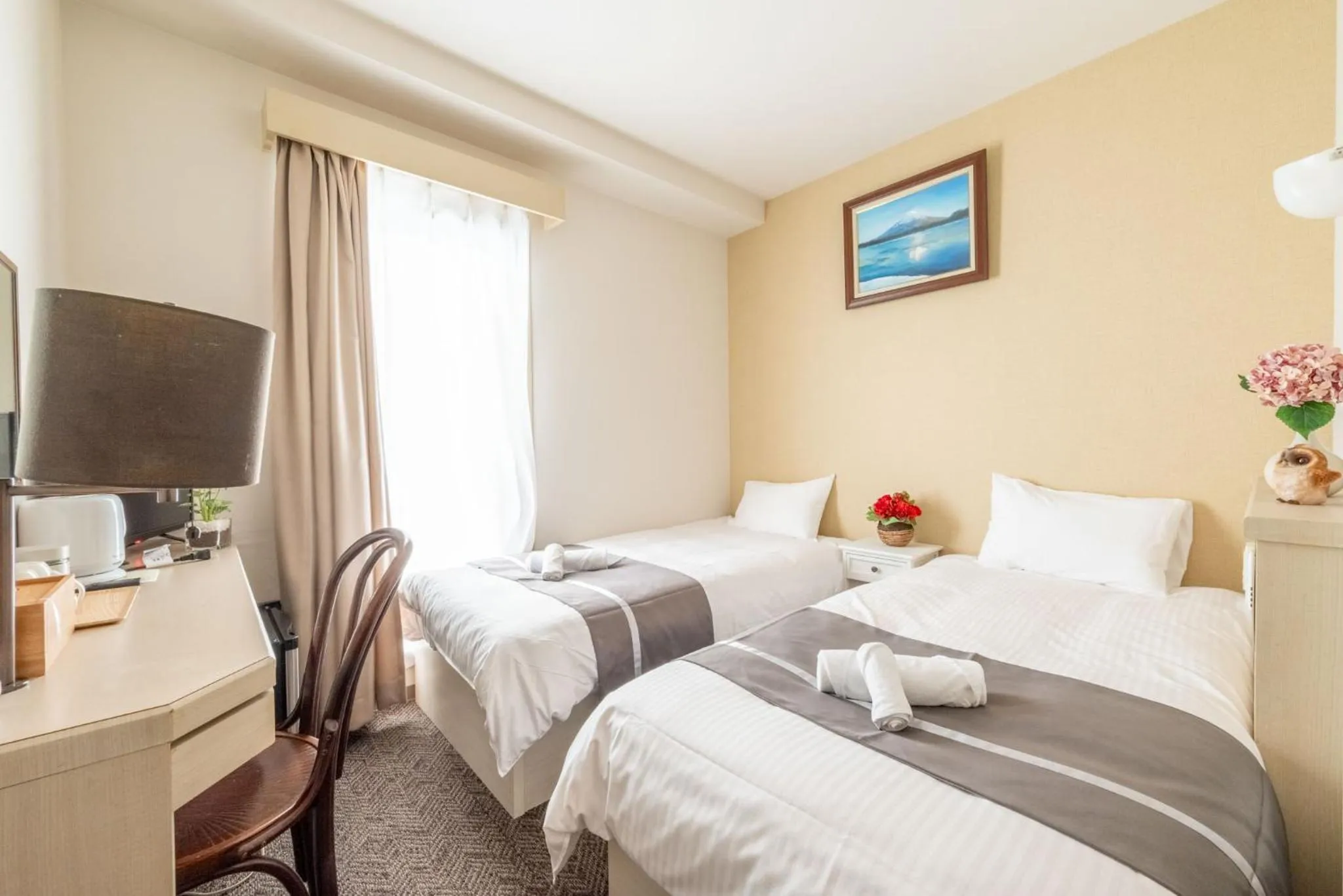 Bedroom, Bed in Plaza In Miyakojima hotel