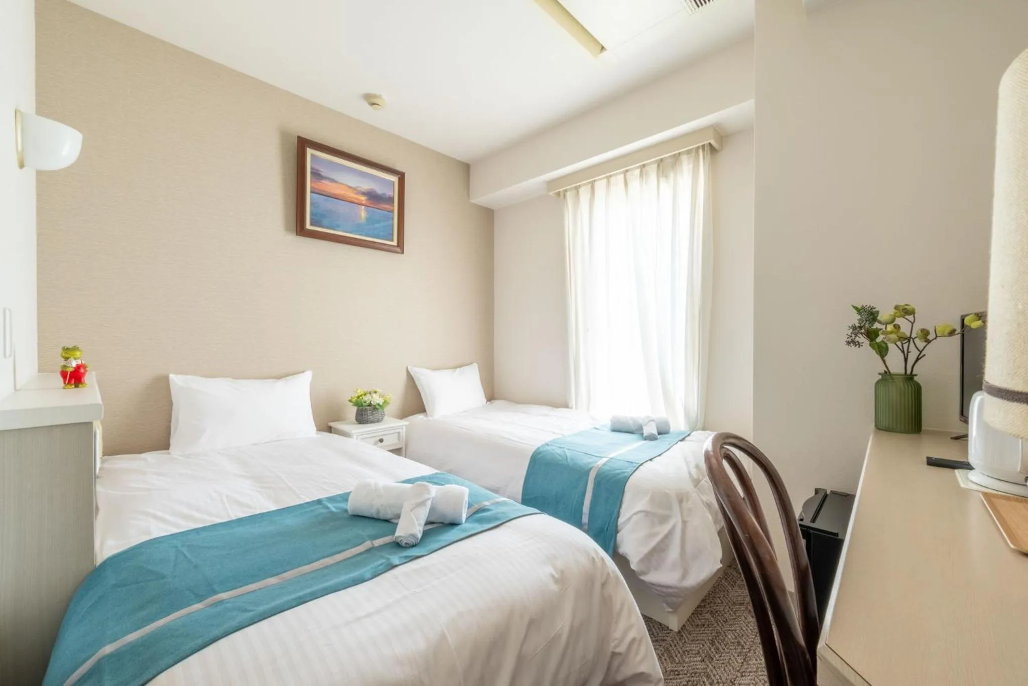 Bedroom, Bed in Plaza In Miyakojima hotel