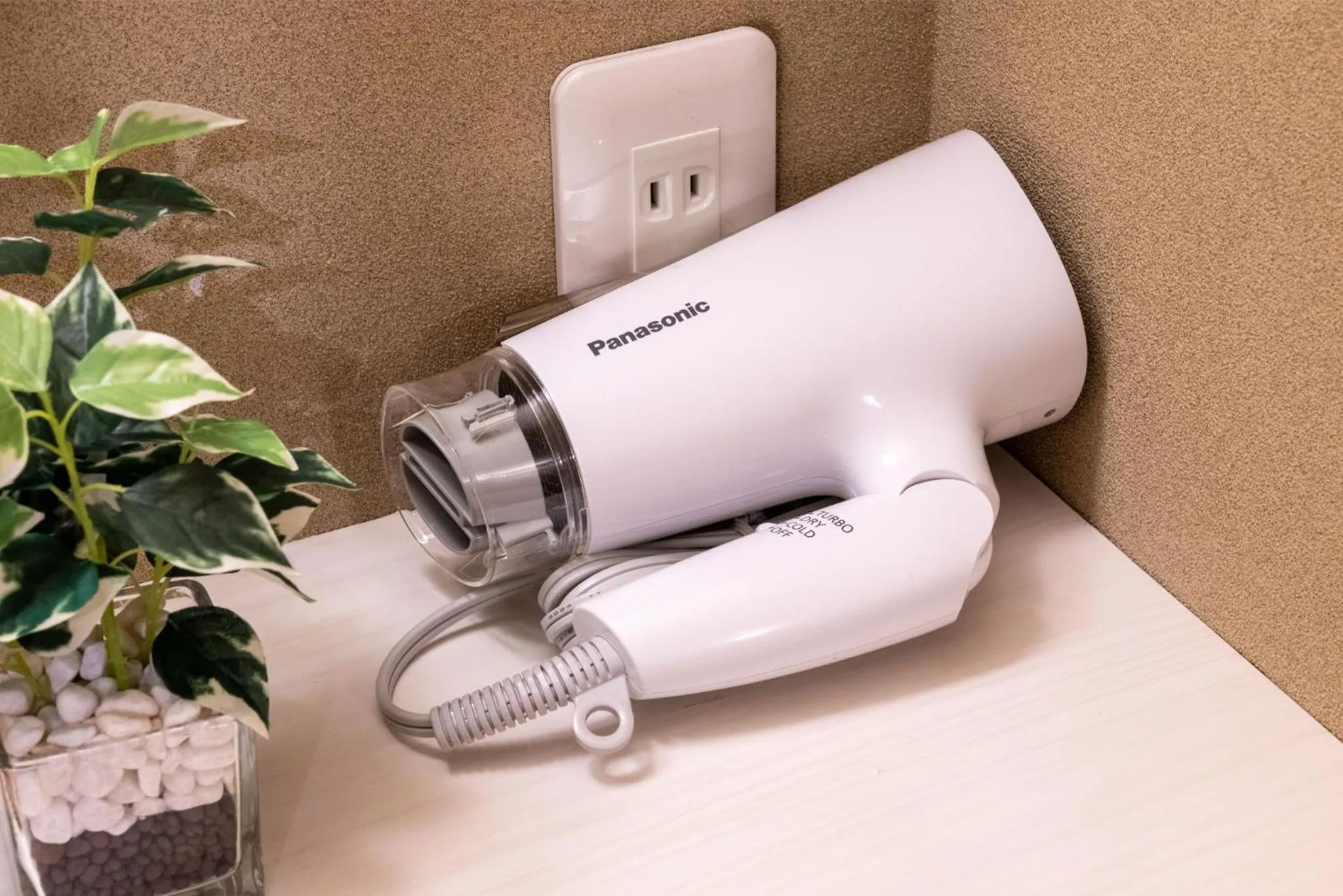 hair dryier in Plaza In Miyakojima hotel