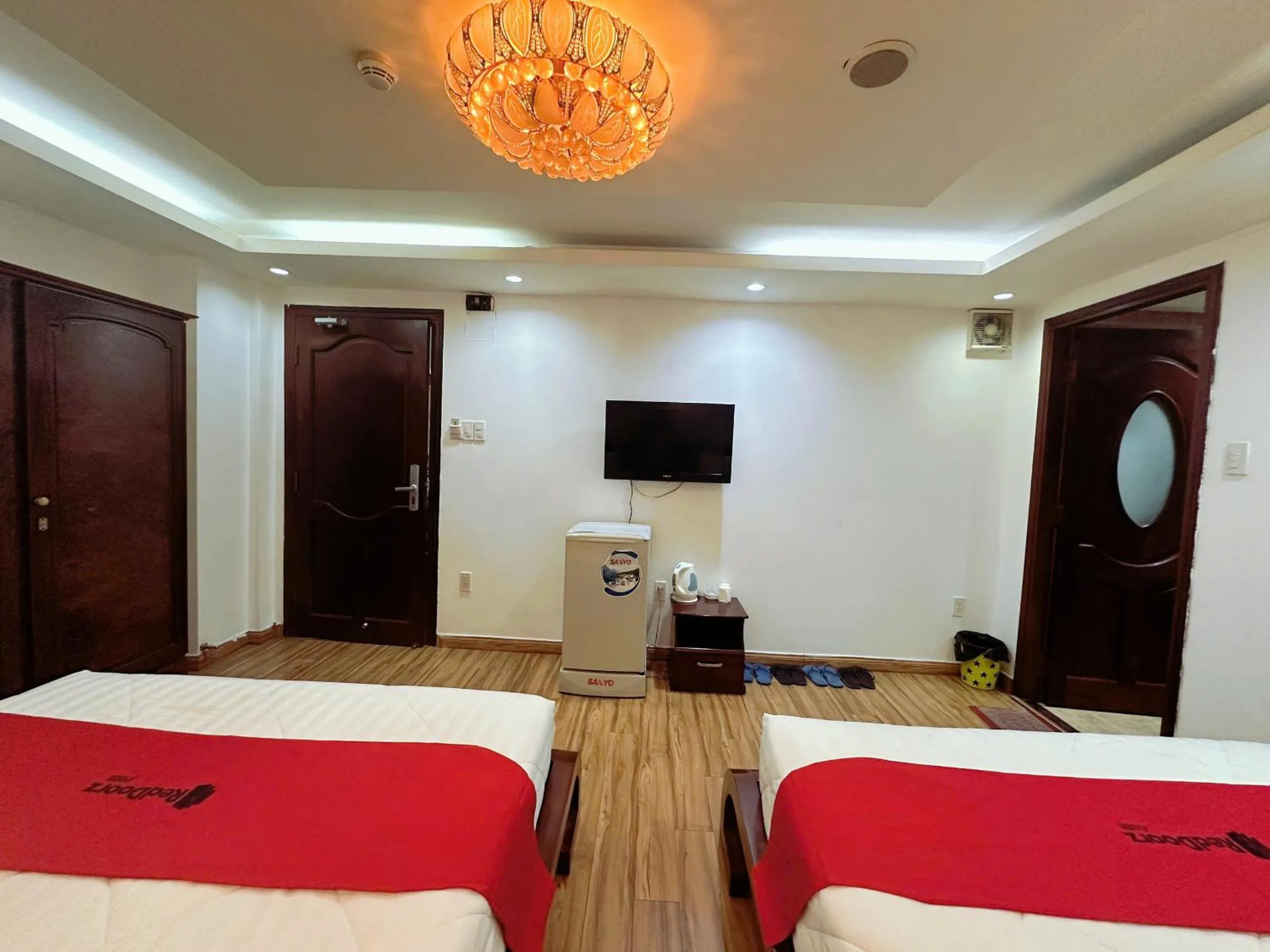 Bed in Khách Sạn Avatar