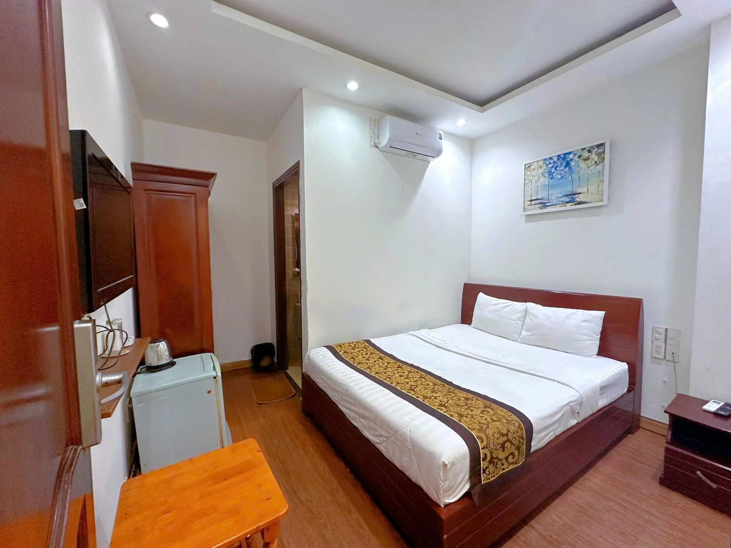 Bed in Khách Sạn Avatar