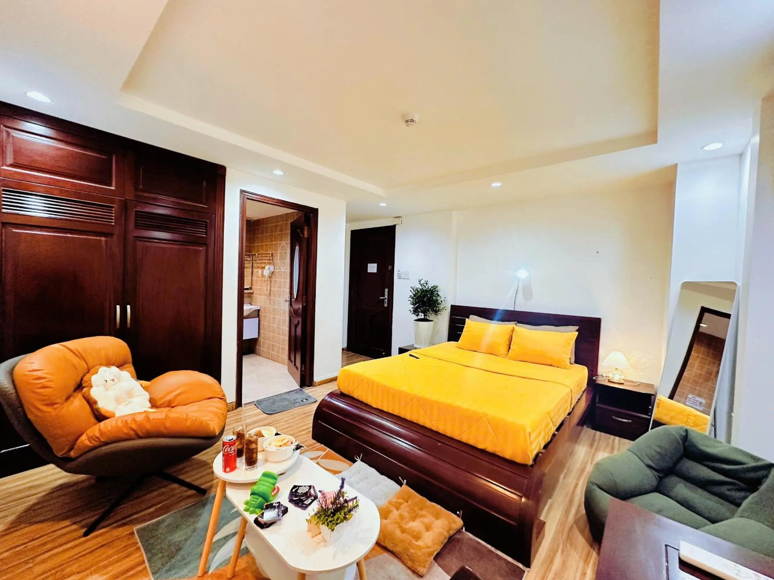 Bed in Khách Sạn Avatar