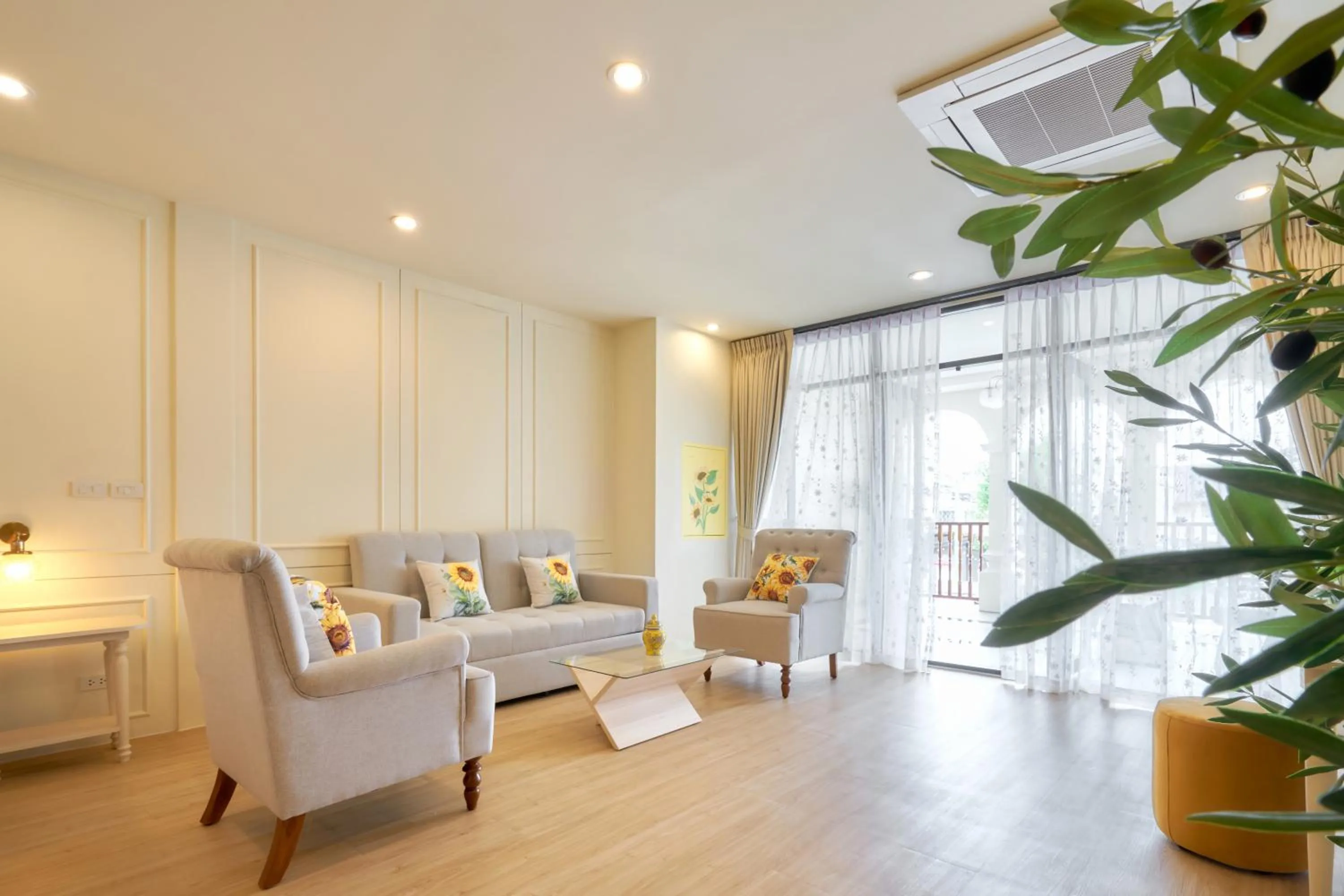 Seating area in Hawa House Phuket