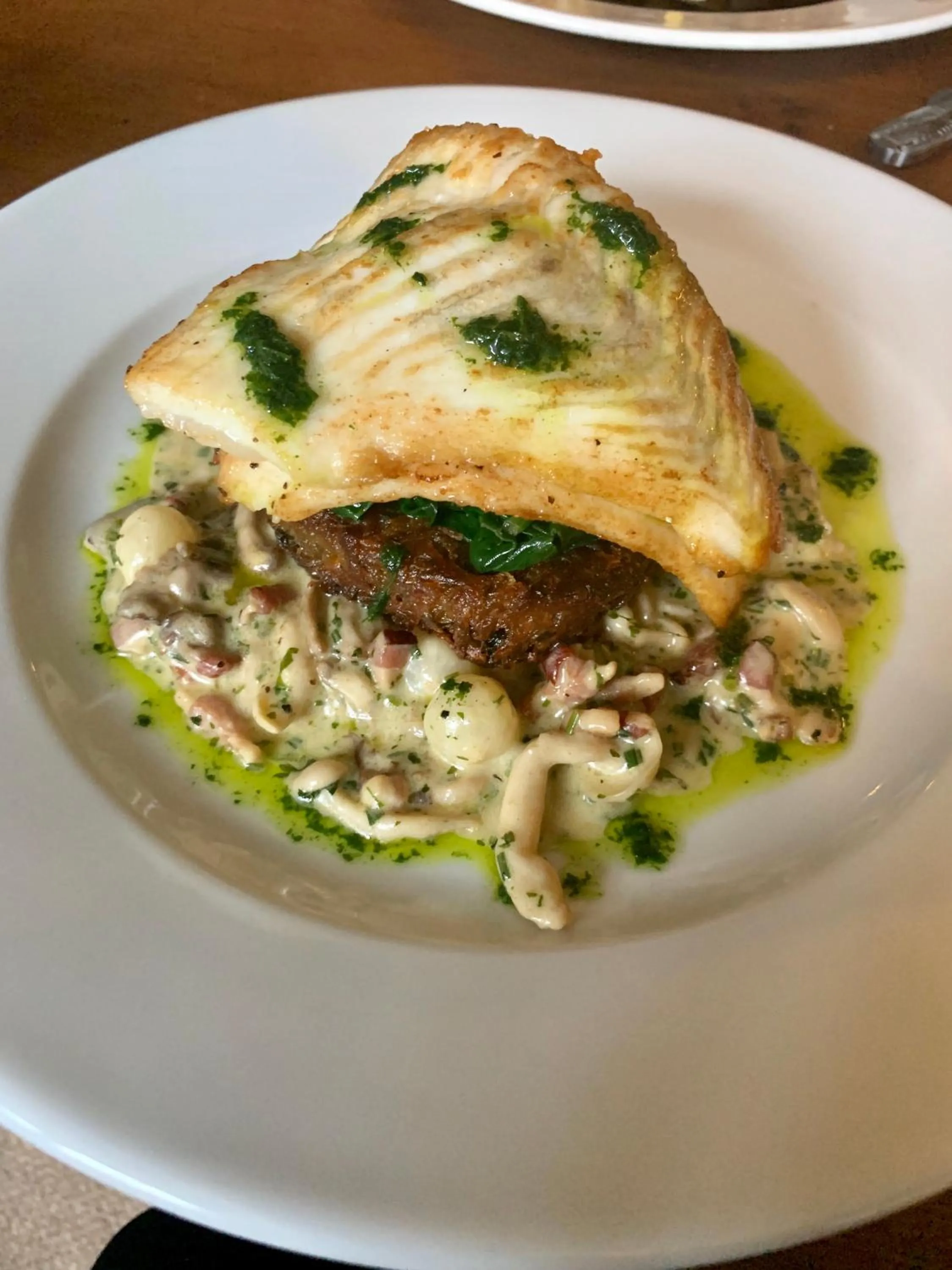 Food close-up in The Hoops Inn & Country Hotel