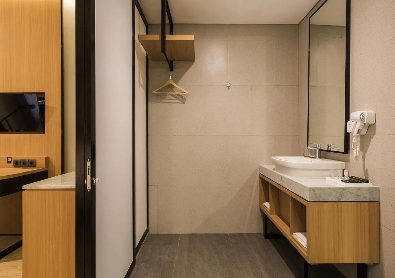 Bathroom in Allura Azana Resort Tawangmangu