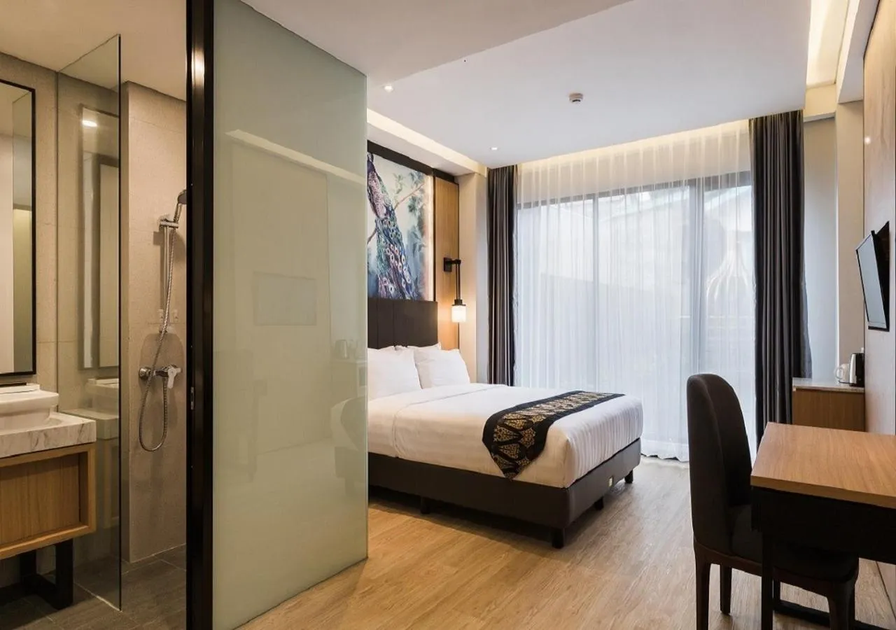 Bedroom, Bed in Allura Azana Resort Tawangmangu