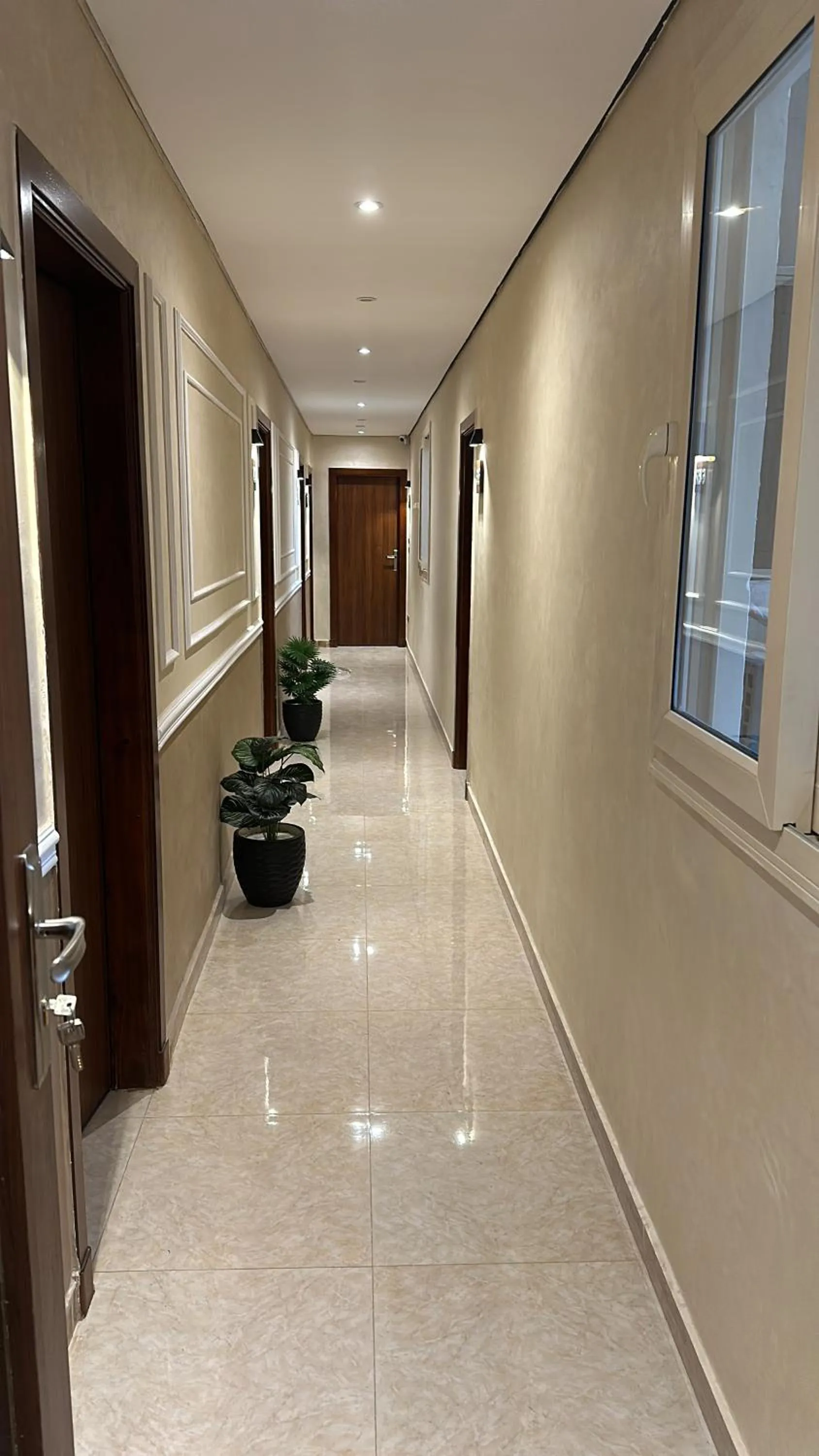 Bed in Sama Hotel Oraby