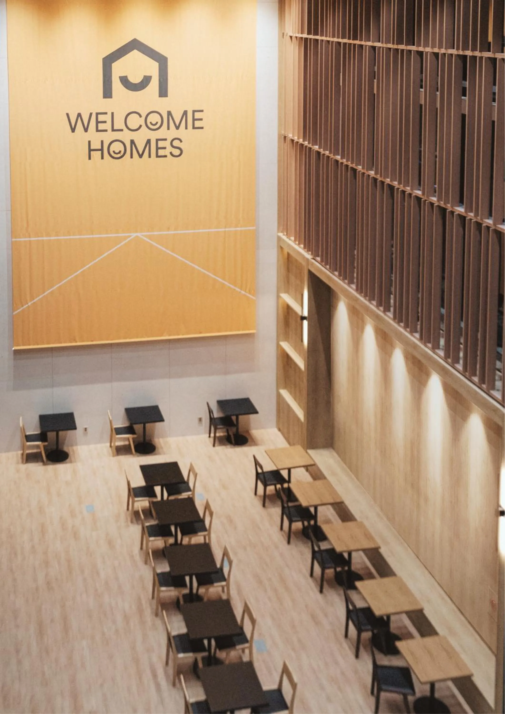 Communal lounge/ TV room in Homes Stay Suwon