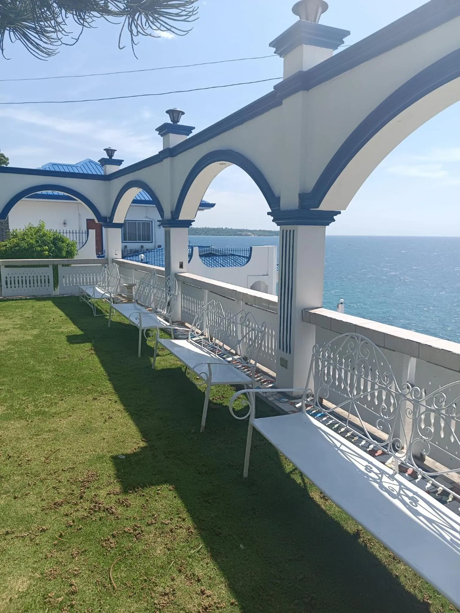 Patio in Rockwalled Adventure Resort by Hiverooms