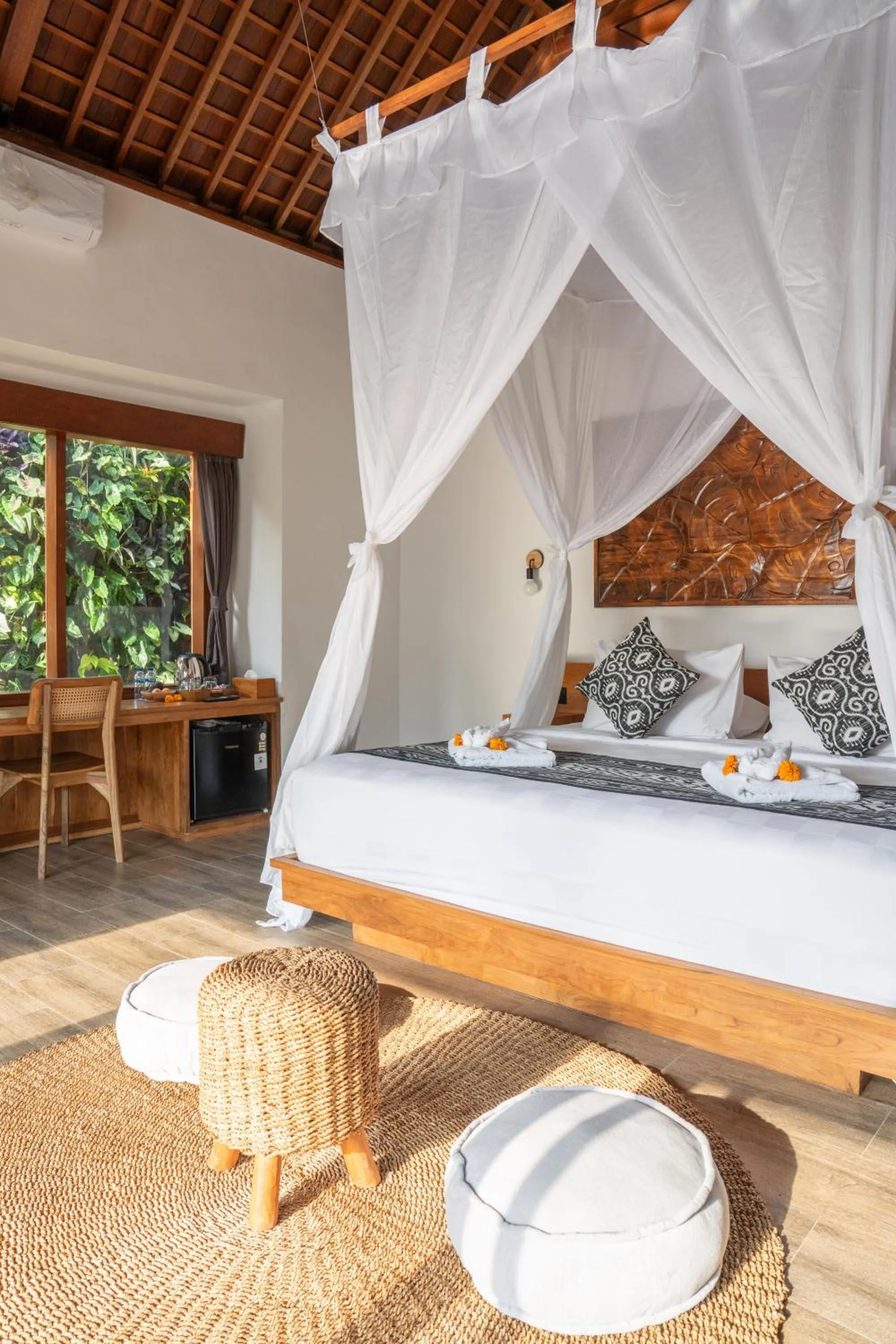 Bed in Moonterra Villa Sebatu