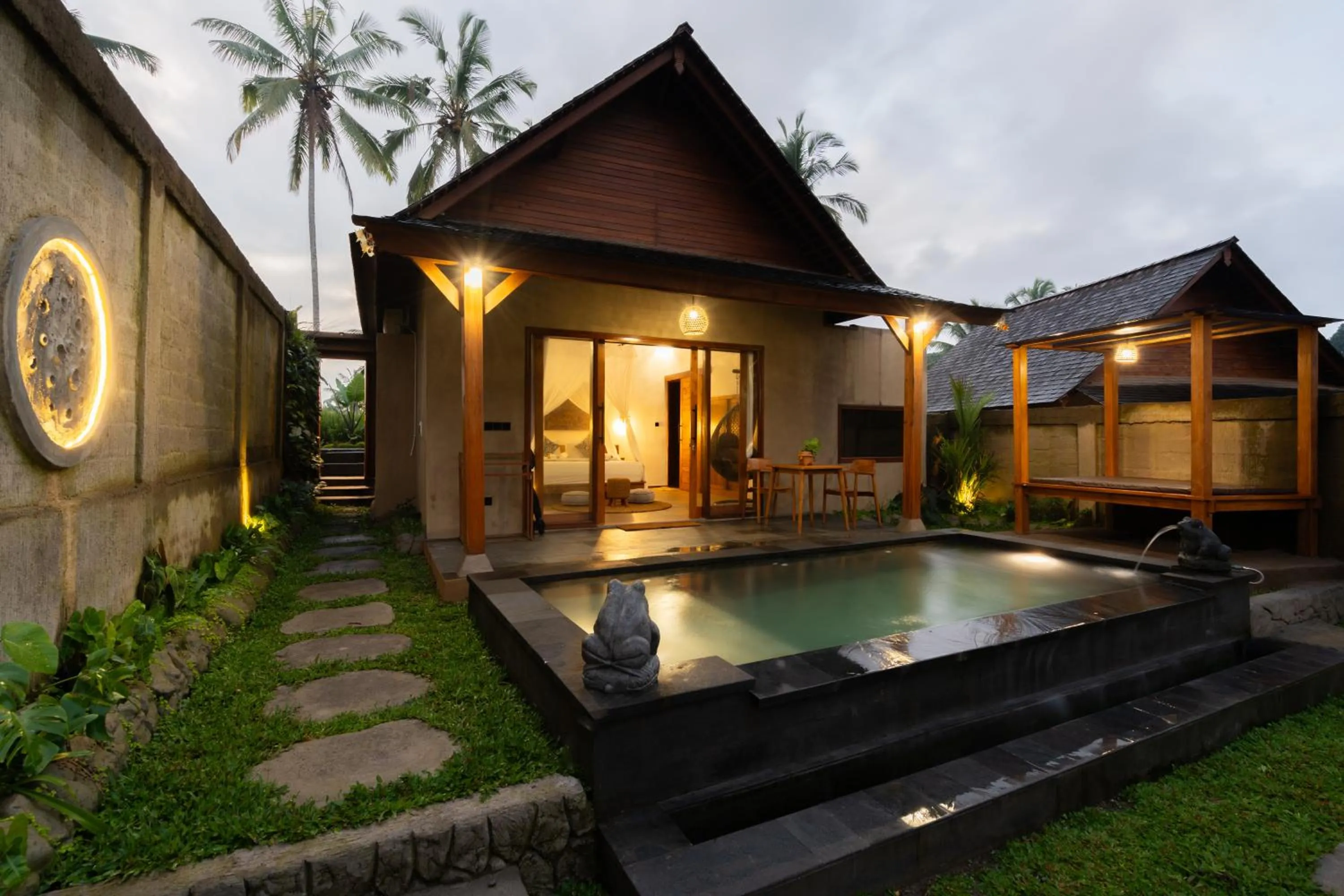 Pool view in Moonterra Villa Sebatu